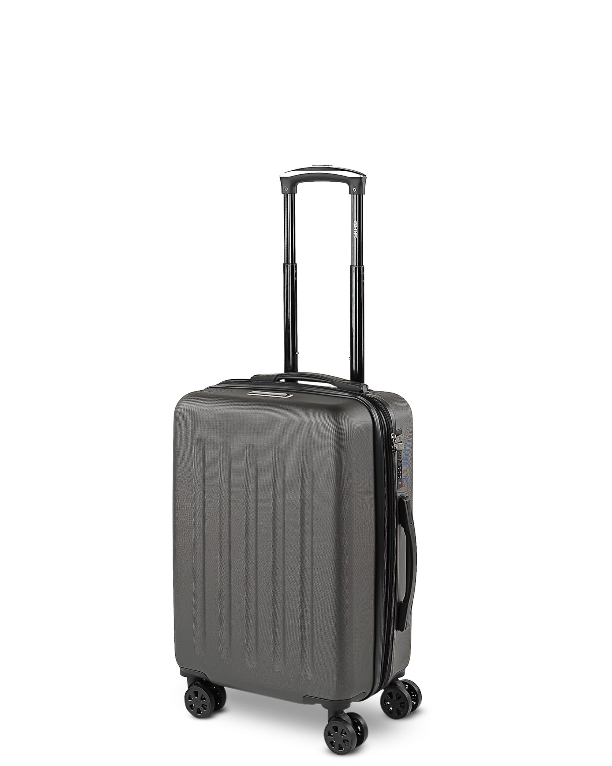 Imagen 2 de Maleta de cabina expandible Lisboa dura extensible con capacidad de 50 Litros - SKPAT - Negro Negro