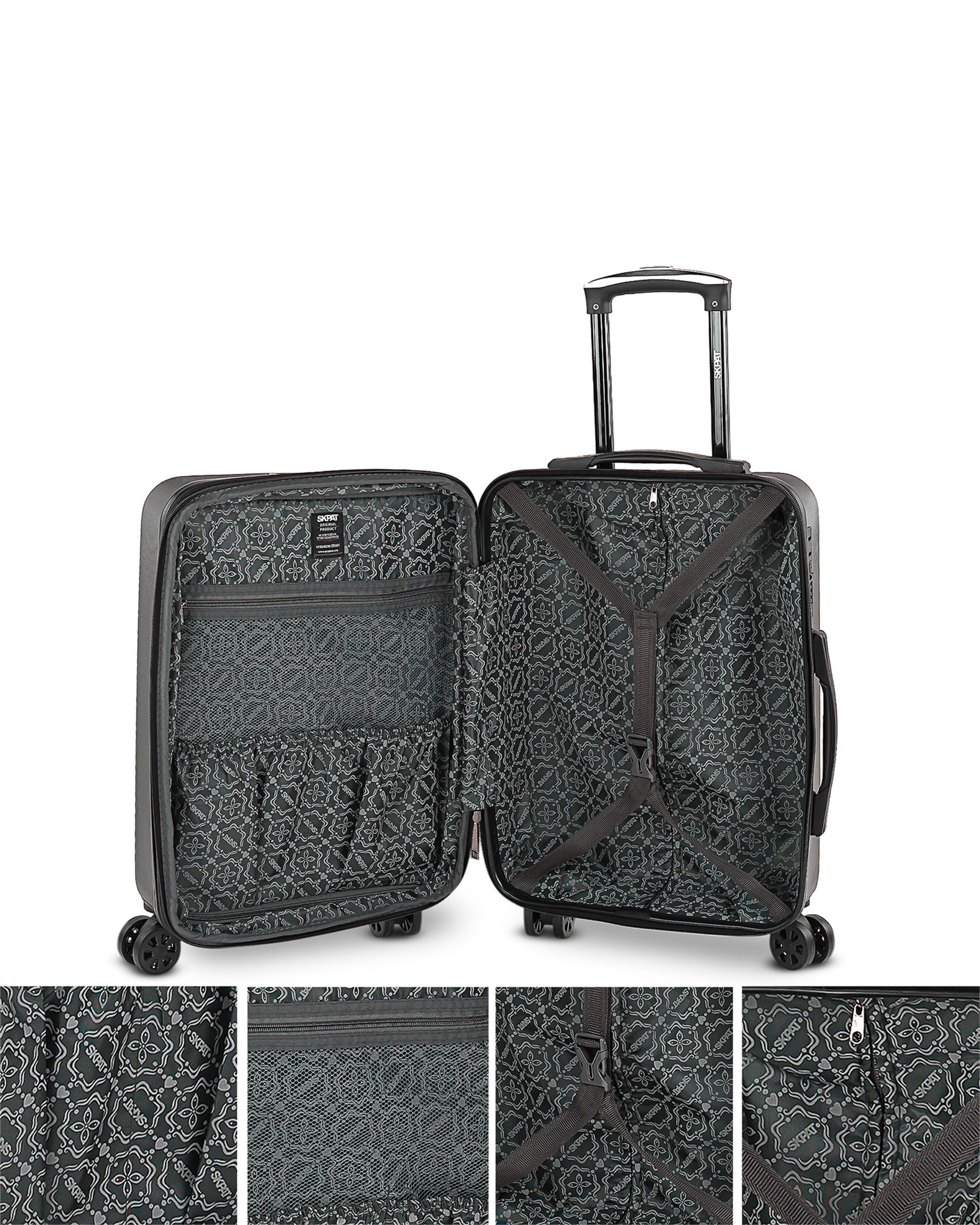 Imagen 5 de Maleta de cabina expandible Lisboa dura extensible con capacidad de 50 Litros - SKPAT - Negro Negro