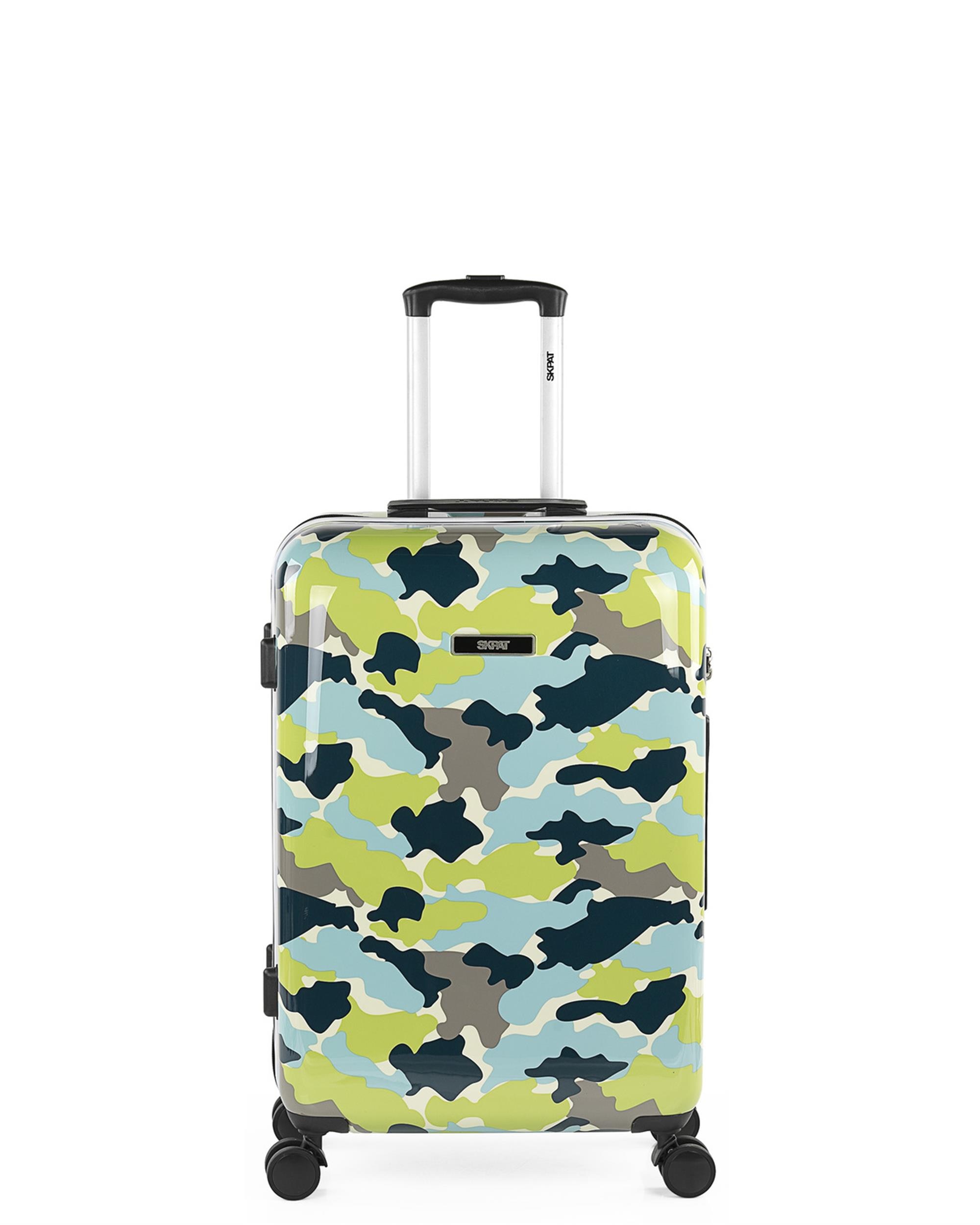 Imagen 0 de Maleta mediana camo rígida con capacidad 64 l. Multicolor
