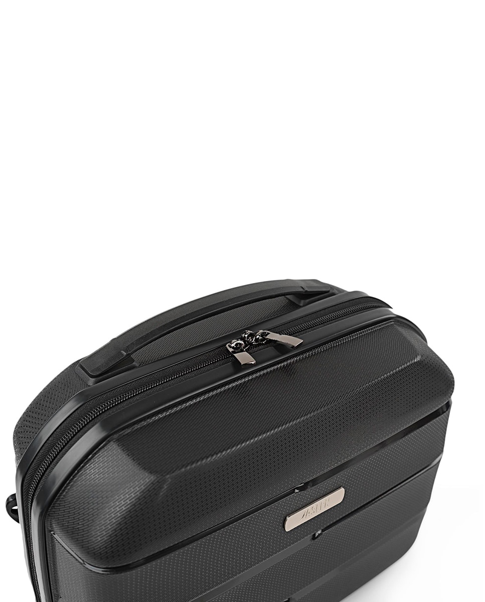 Imagen 4 de Neceser de viaje rígido stuttgart con capacidad 12,3 l. - Jaslen - Negro Negro