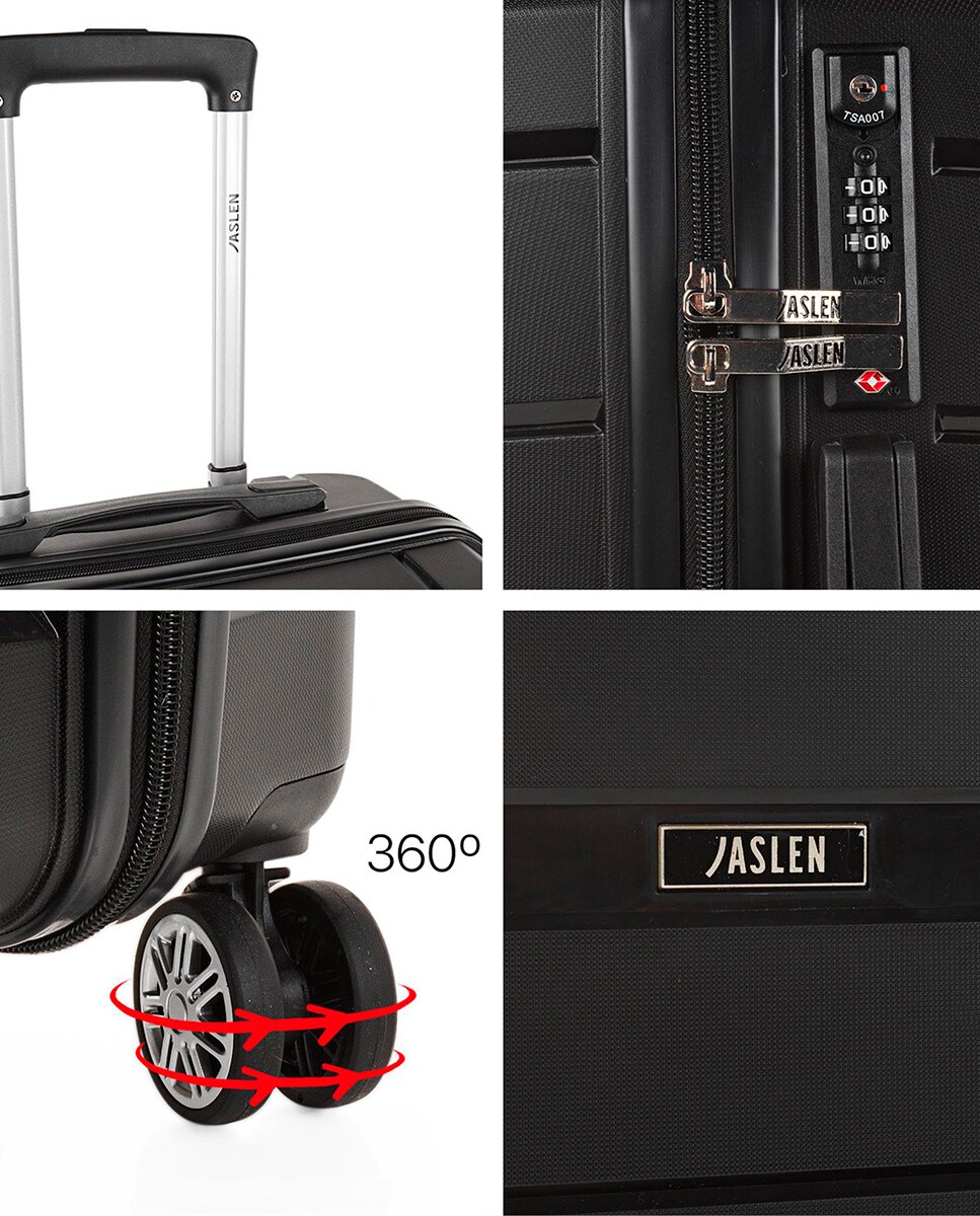 Jasslen Maleta mediana Venecia rígida con capacidad de 70,6 L · Jaslen · El ...