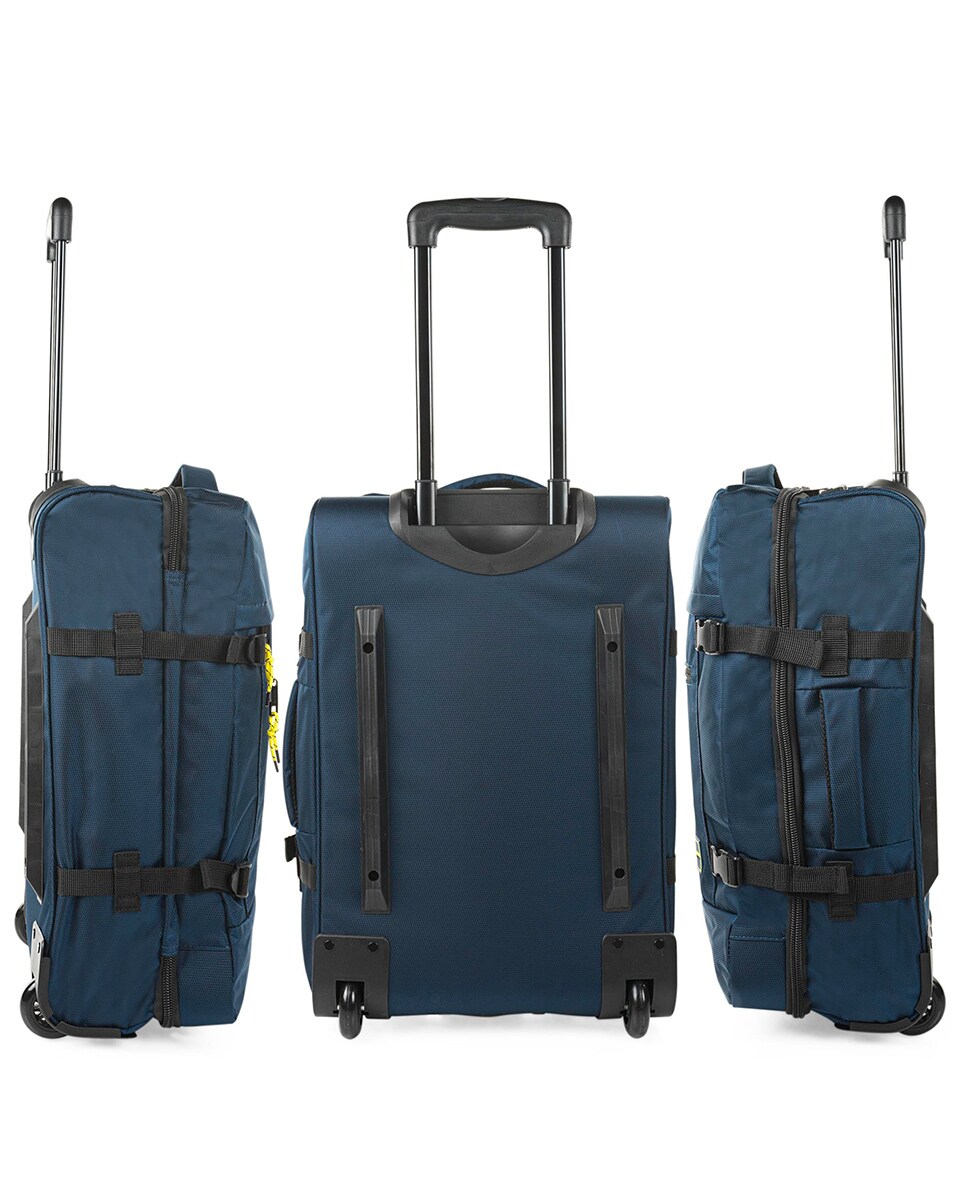 Maleta grande expandible Treviso blanda con capacidad hasta 70L Azul marino-4