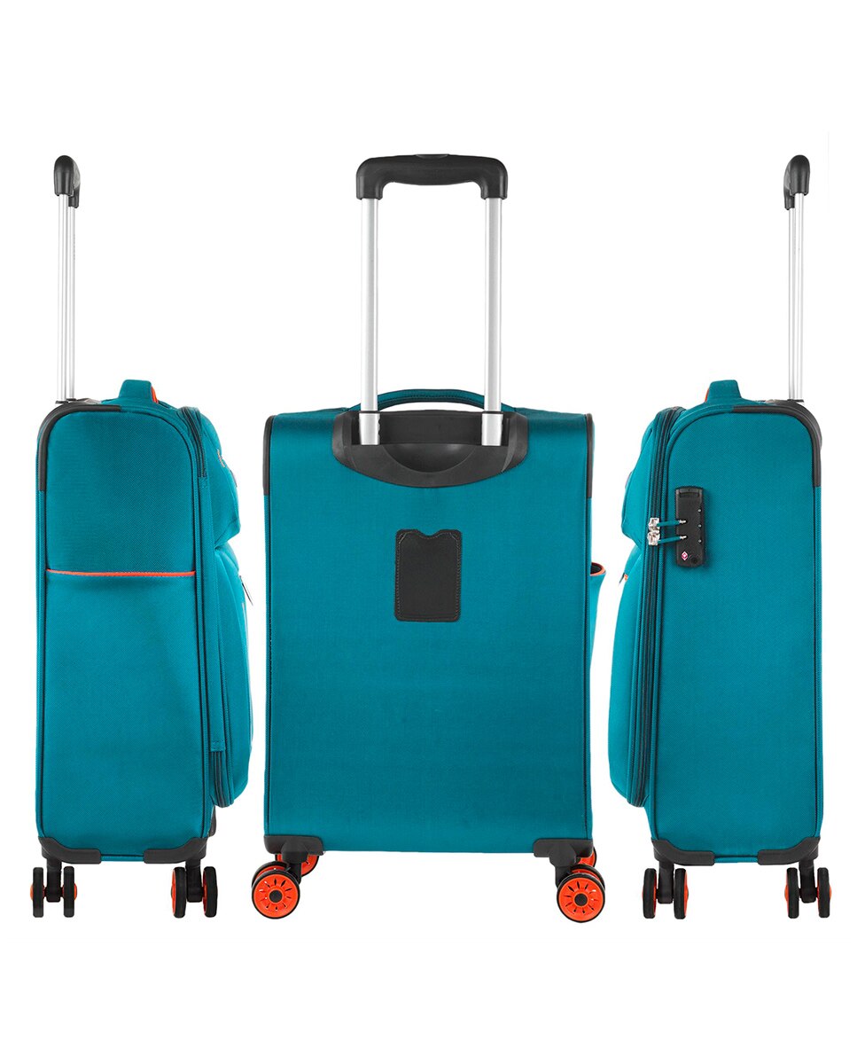 Maleta de cabina Colchester blanda con capacidad de 34L - Jaslen - Turquesa Turquesa-4