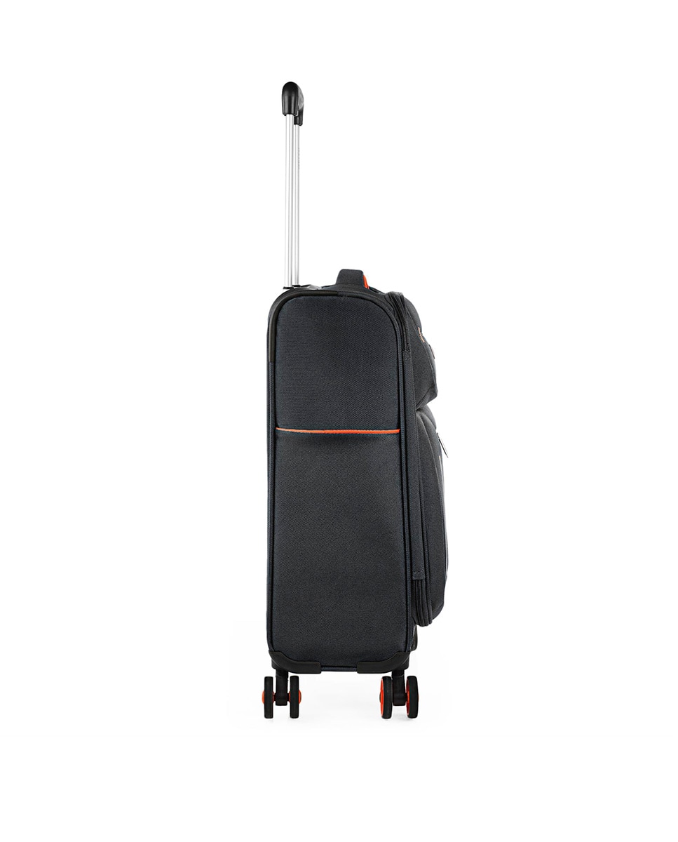 Maleta de cabina Colchester blanda con capacidad de 34L - Jaslen - Negro / Naranja Negro / Naranja-6