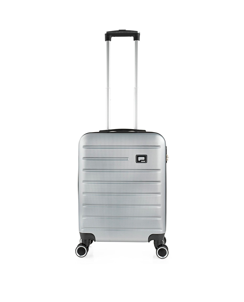 Maleta cabina Nantes rígida con capacidad 35 L - SKPAT - Plata Plata-1
