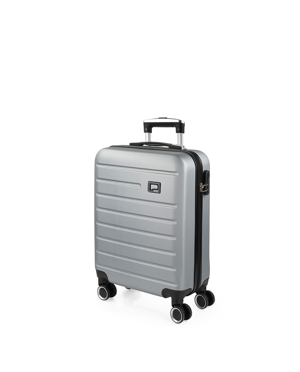 Maleta cabina Nantes rígida con capacidad 35 L - SKPAT - Plata Plata-2