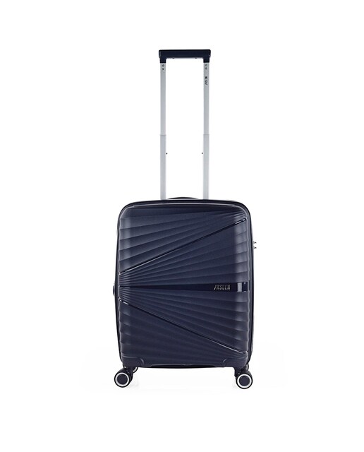 Imagen 0 de Maleta de cabina expandible Bremen en color gris oscuro con capacidad de 46 L
