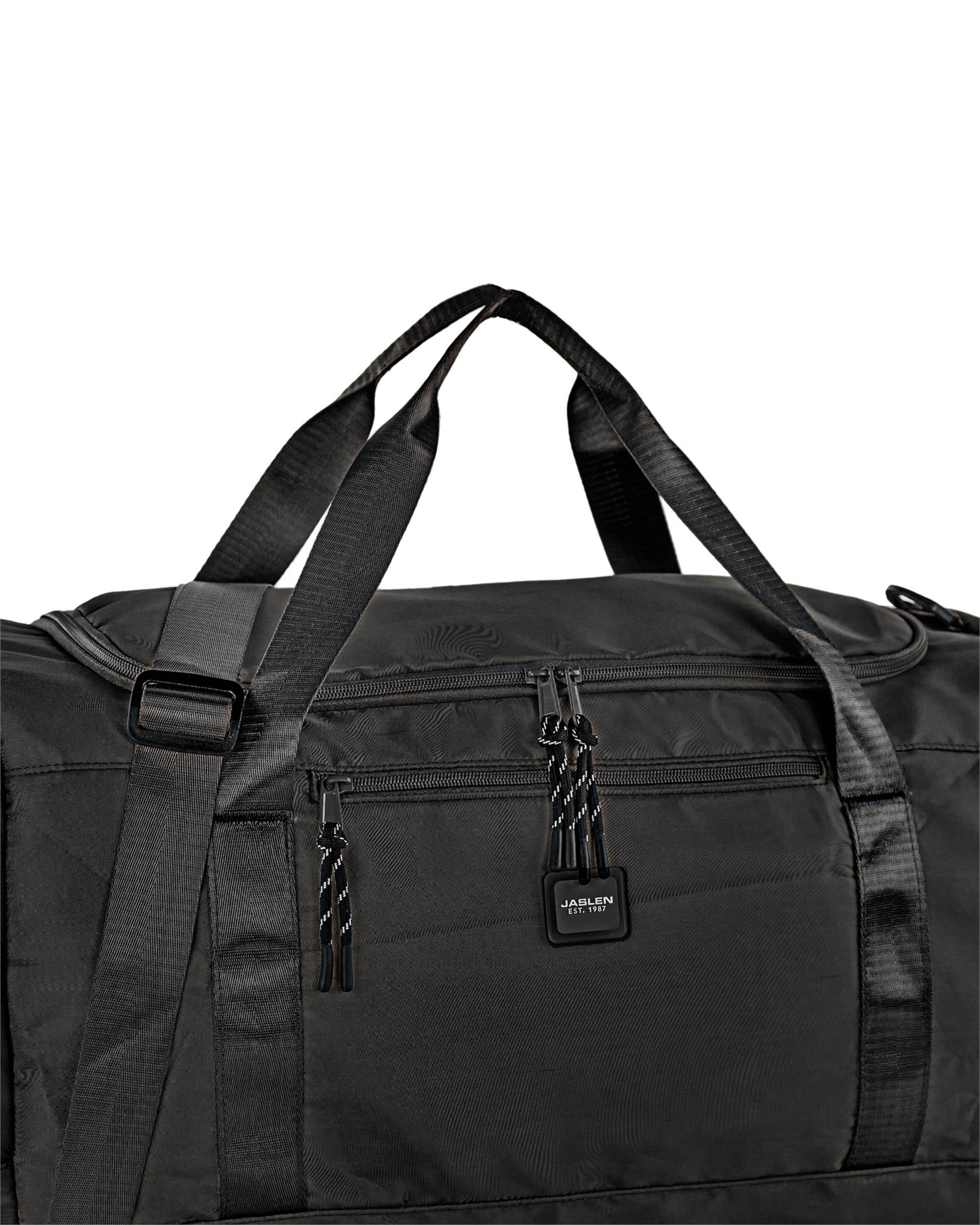 Bolsa de viaje Napoles con capacidad de 49L - Jaslen - Negro Negro-3