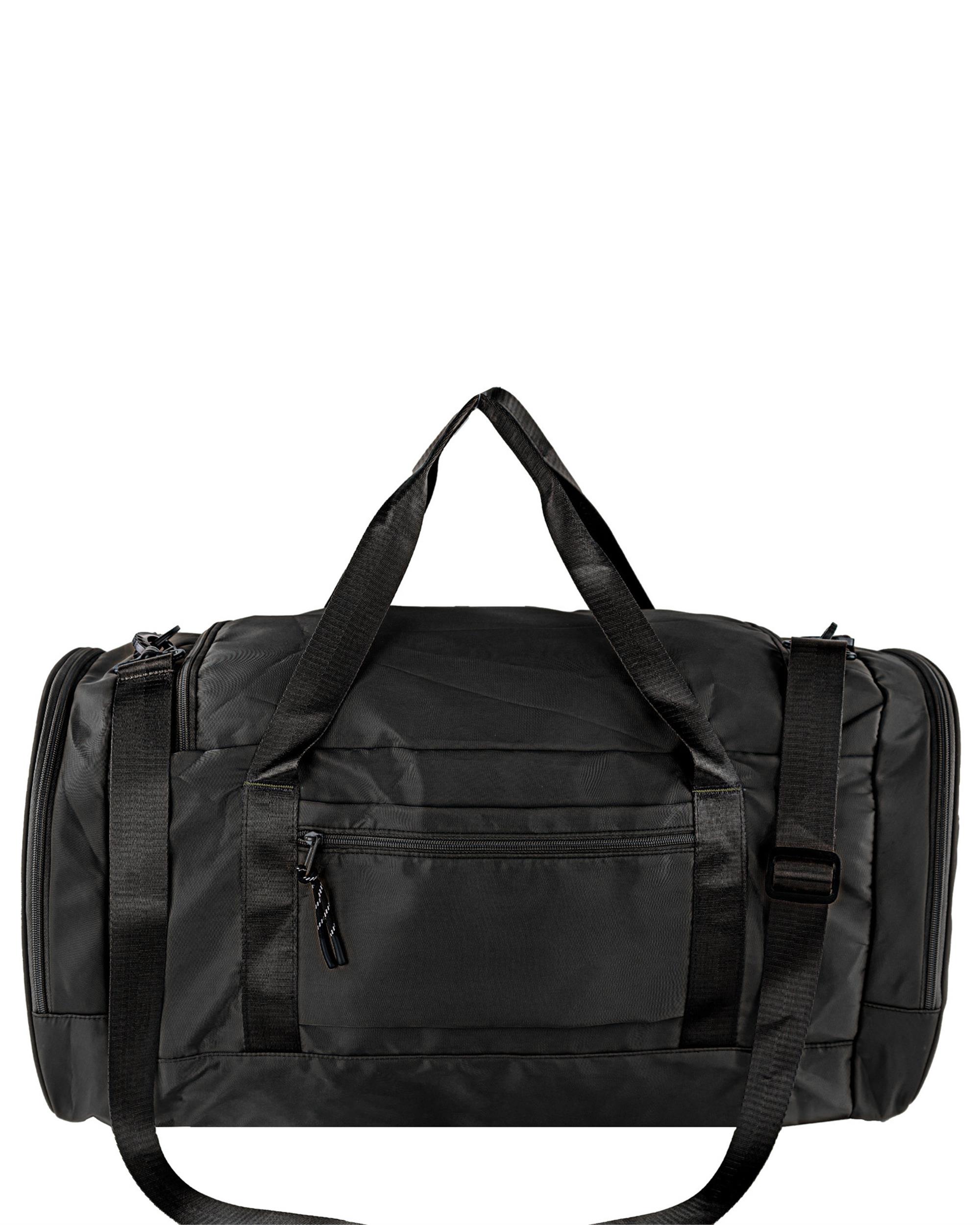 Bolsa de viaje Napoles con capacidad de 49L - Jaslen - Negro Negro-4