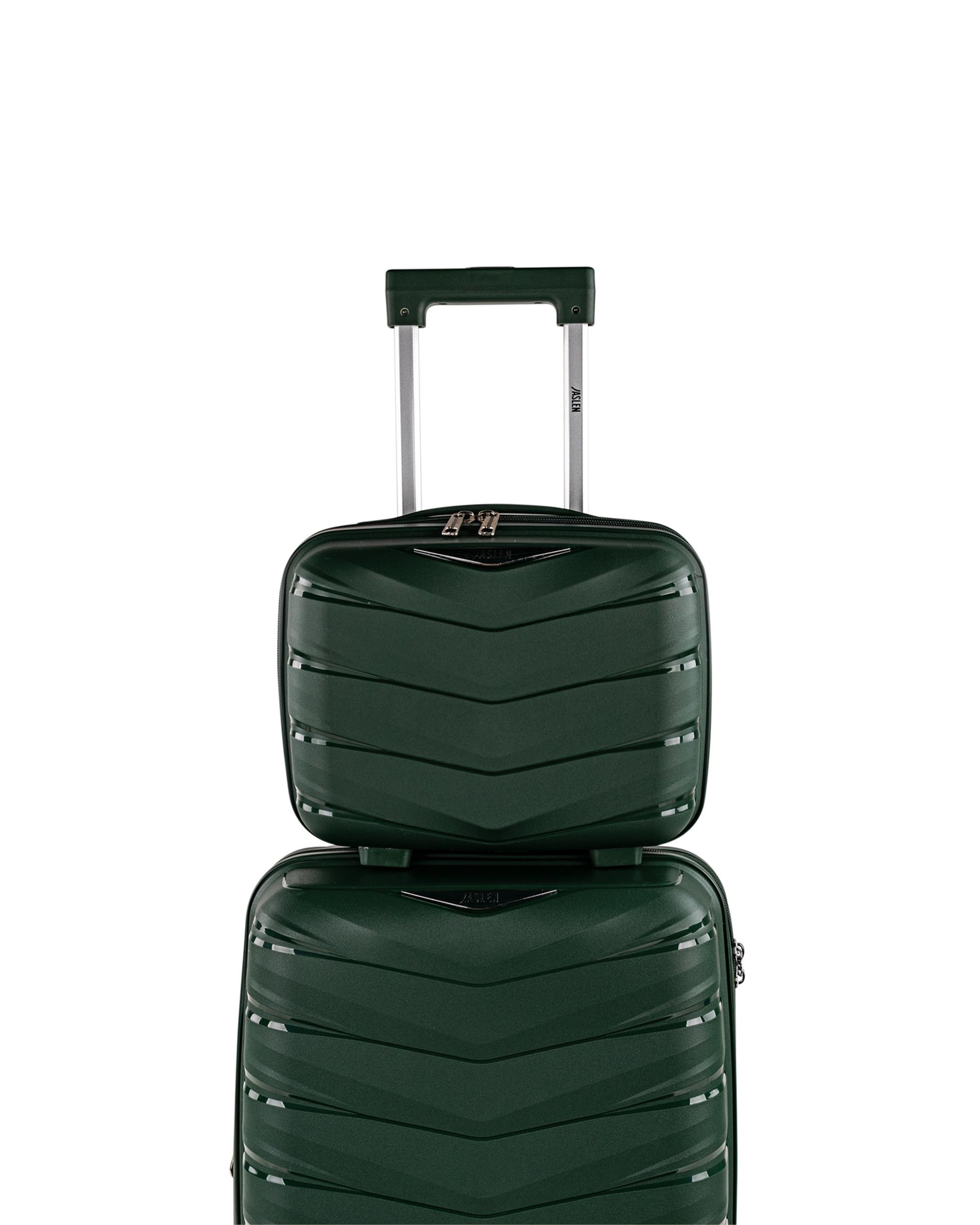 Neceser de viaje rígido Varese con capacidad 11 L - Jaslen - Verde oscuro Verde oscuro-3