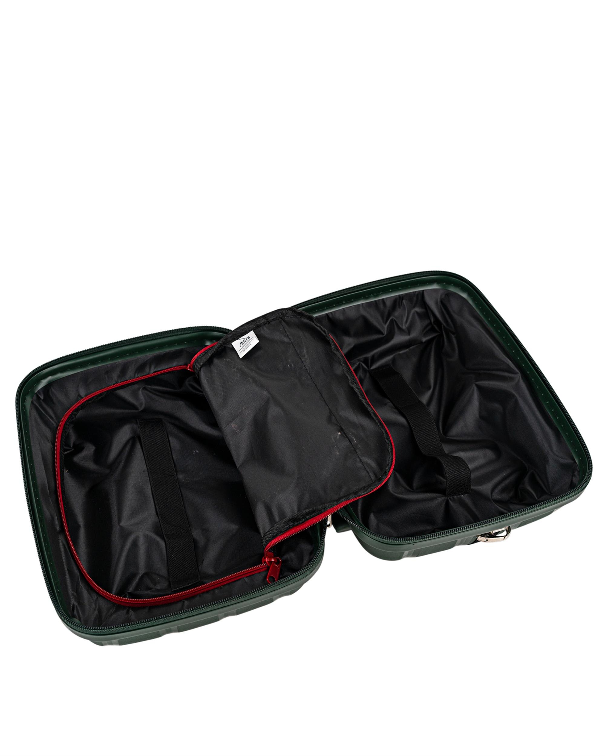 Neceser de viaje rígido Varese con capacidad 11 L - Jaslen - Verde oscuro Verde oscuro-5
