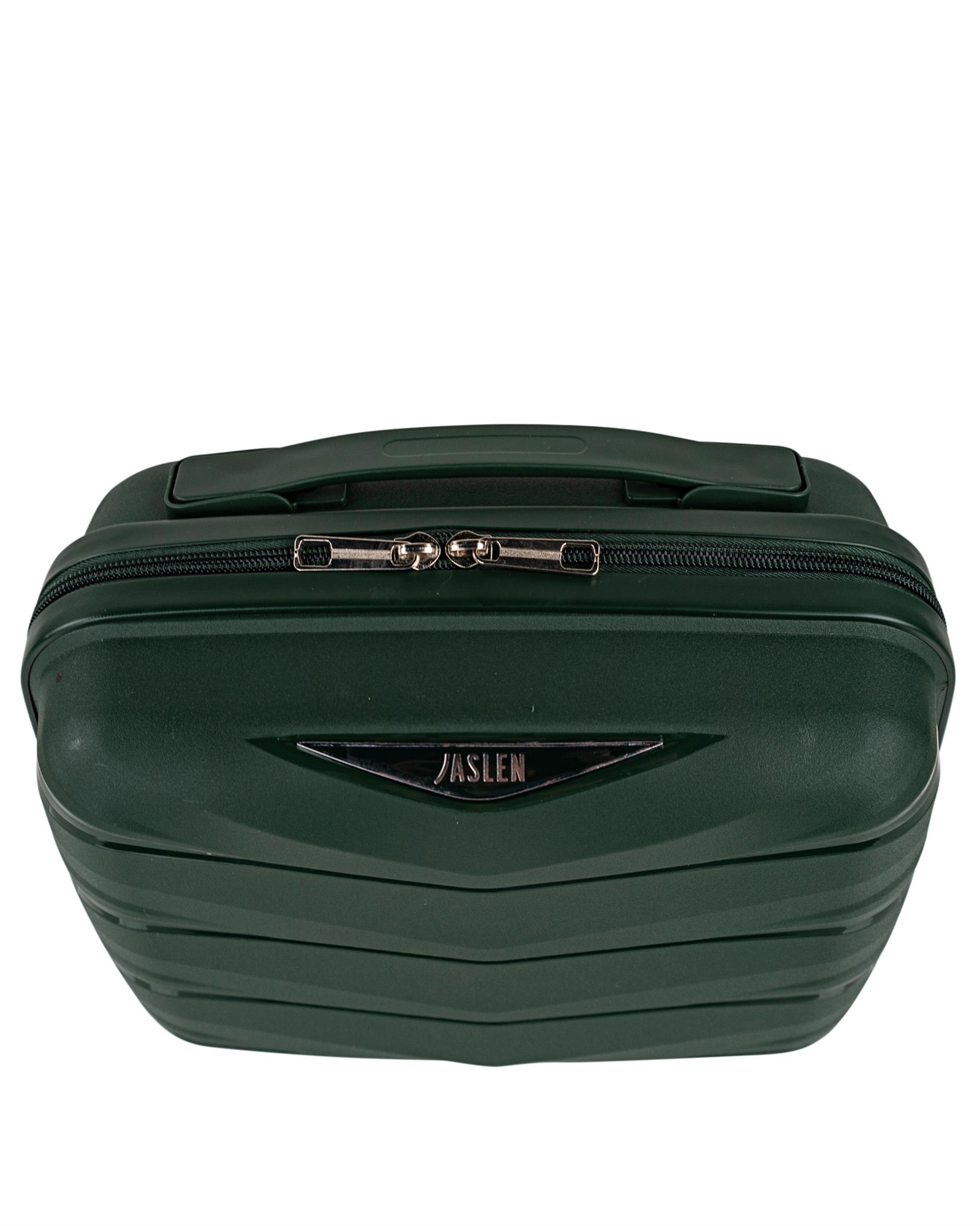Neceser de viaje rígido Varese con capacidad 11 L - Jaslen - Verde oscuro Verde oscuro-6