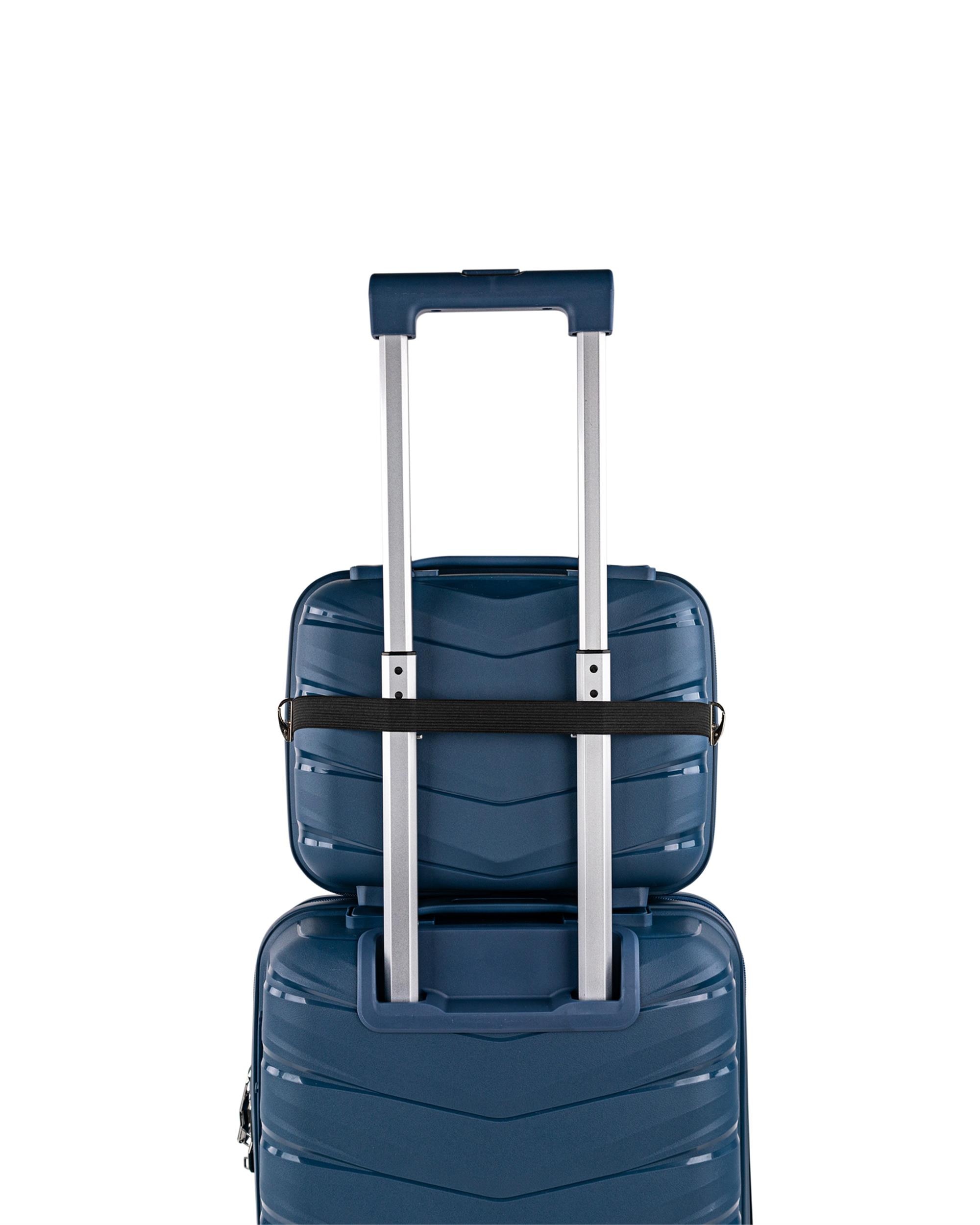 Neceser de viaje rígido Varese con capacidad 11 L - Jaslen - Azul oscuro Azul oscuro-3