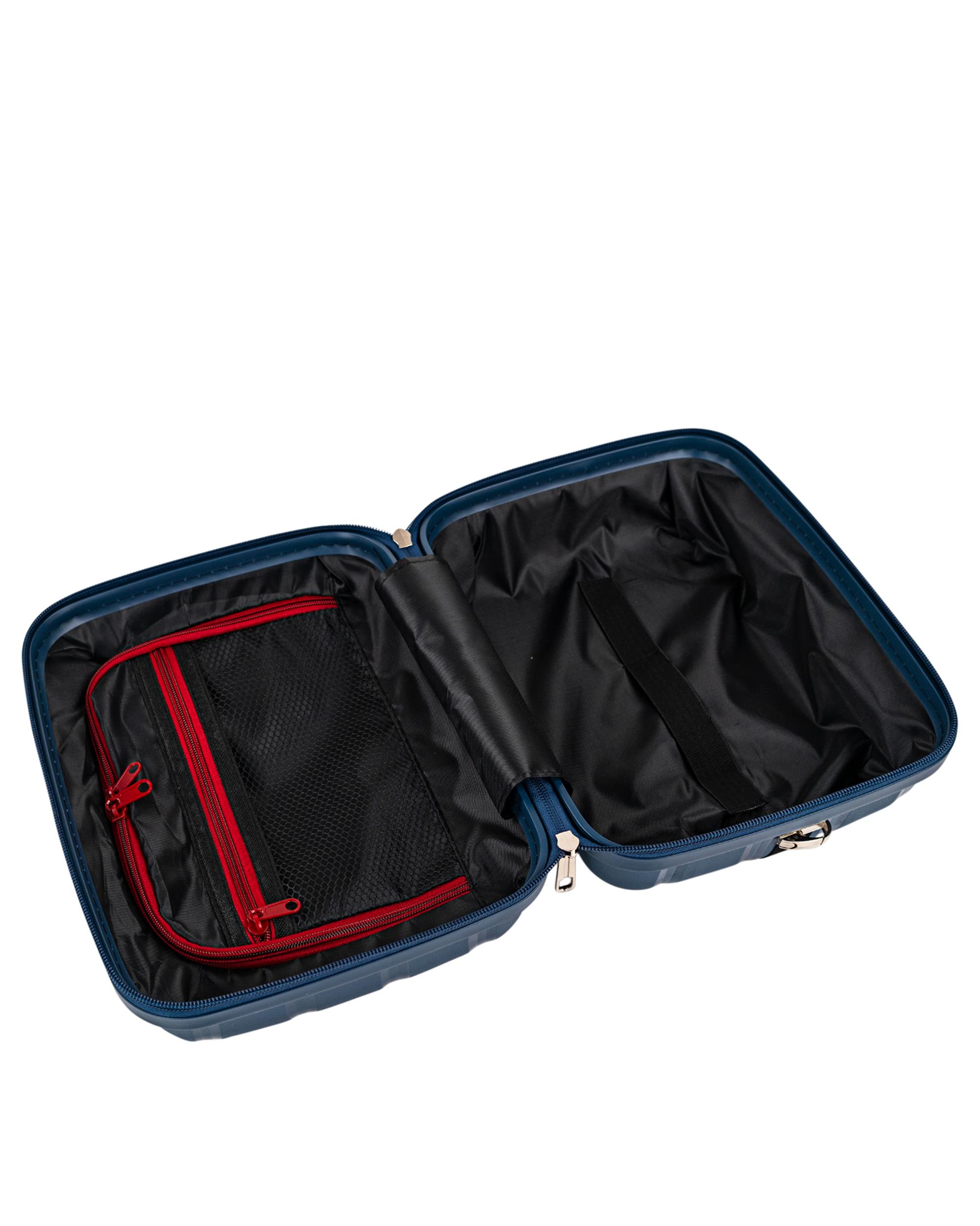 Neceser de viaje rígido Varese con capacidad 11 L - Jaslen - Azul oscuro Azul oscuro-4