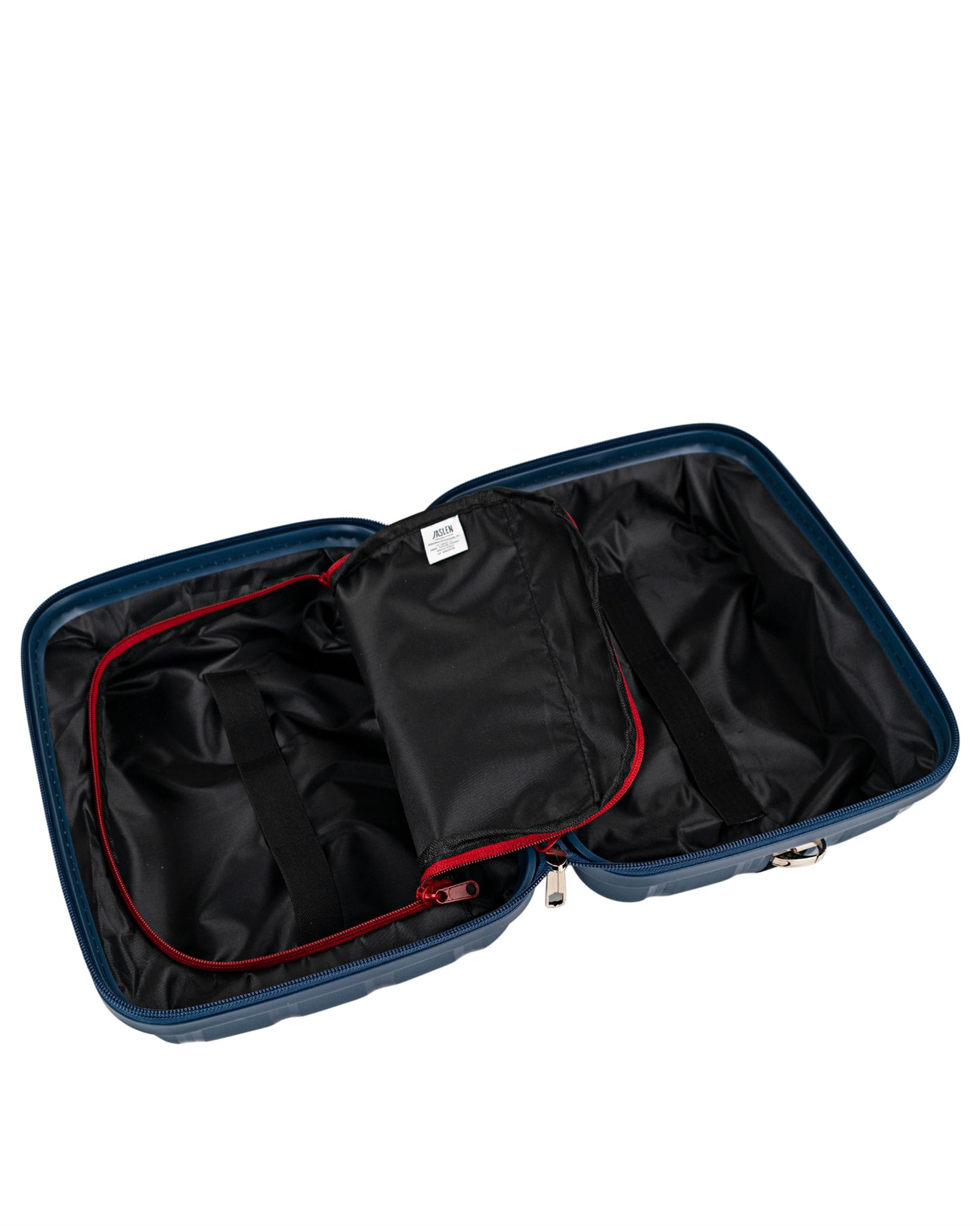 Neceser de viaje rígido Varese con capacidad 11 L - Jaslen - Azul oscuro Azul oscuro-5