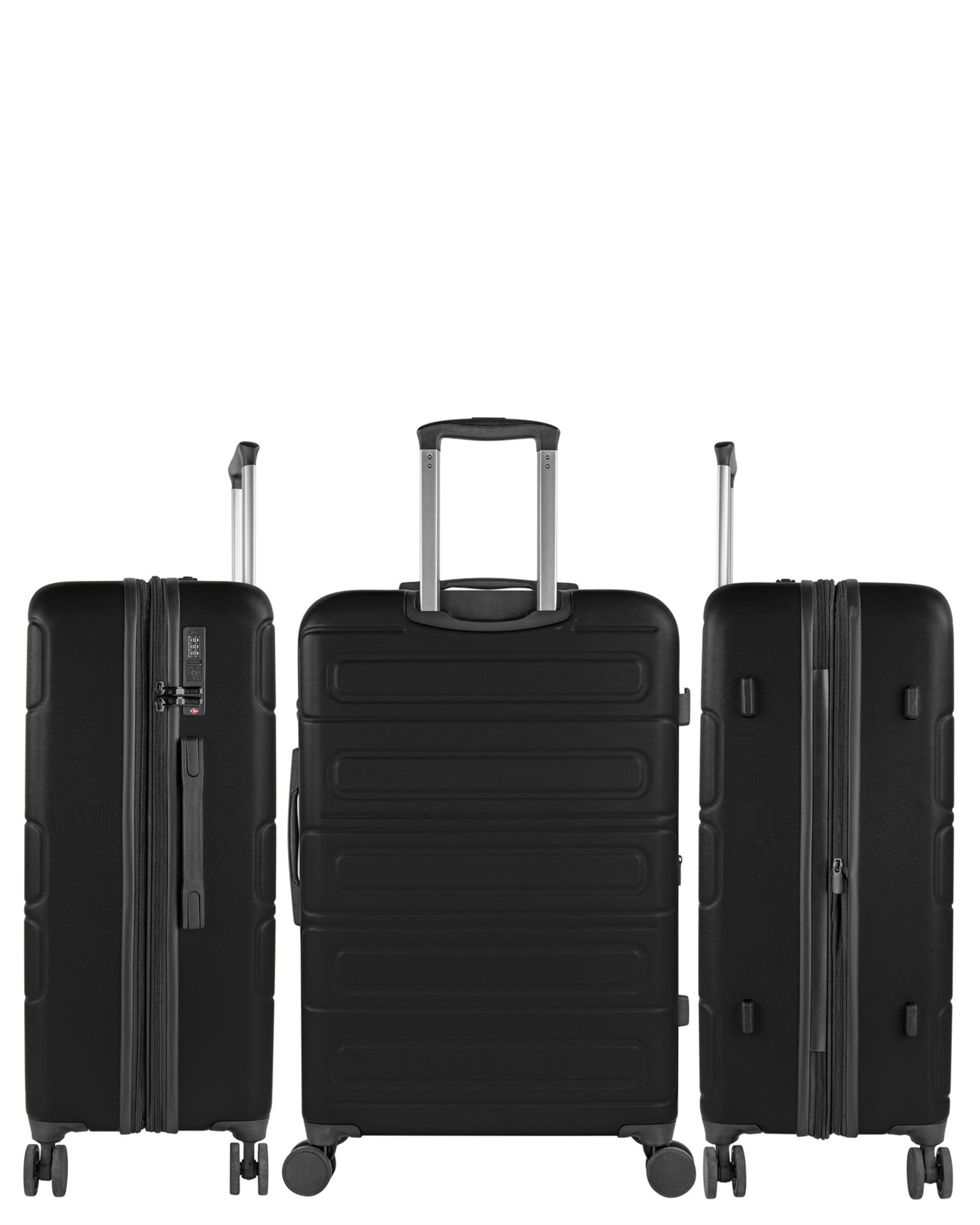 Imagen 3 de Maleta grande toulouse rígida con capacidad de 80 l. - Jaslen - Negro Negro