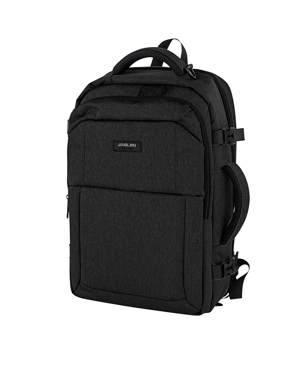 Bolsa de viaje cabina leeds con capacidad de 22l. - Jaslen - Negro Negro-2