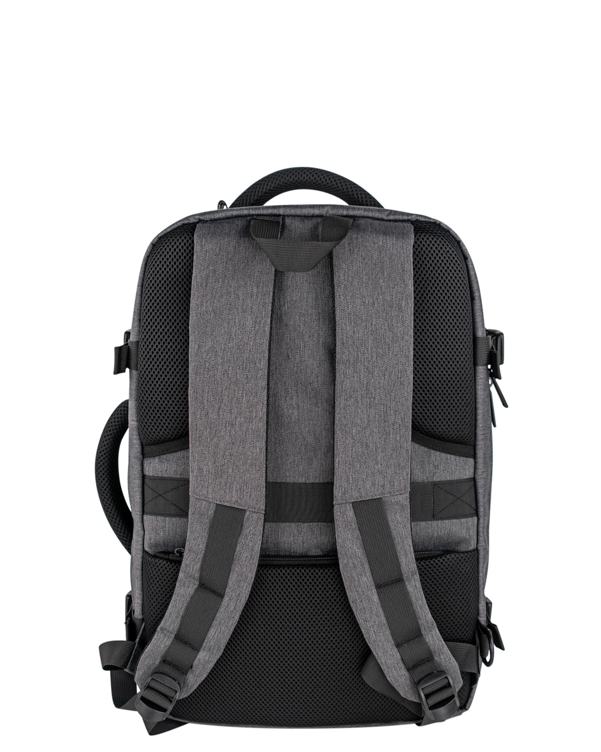 Bolsa de viaje cabina leeds con capacidad de 22l. - Jaslen - Gris Gris-3