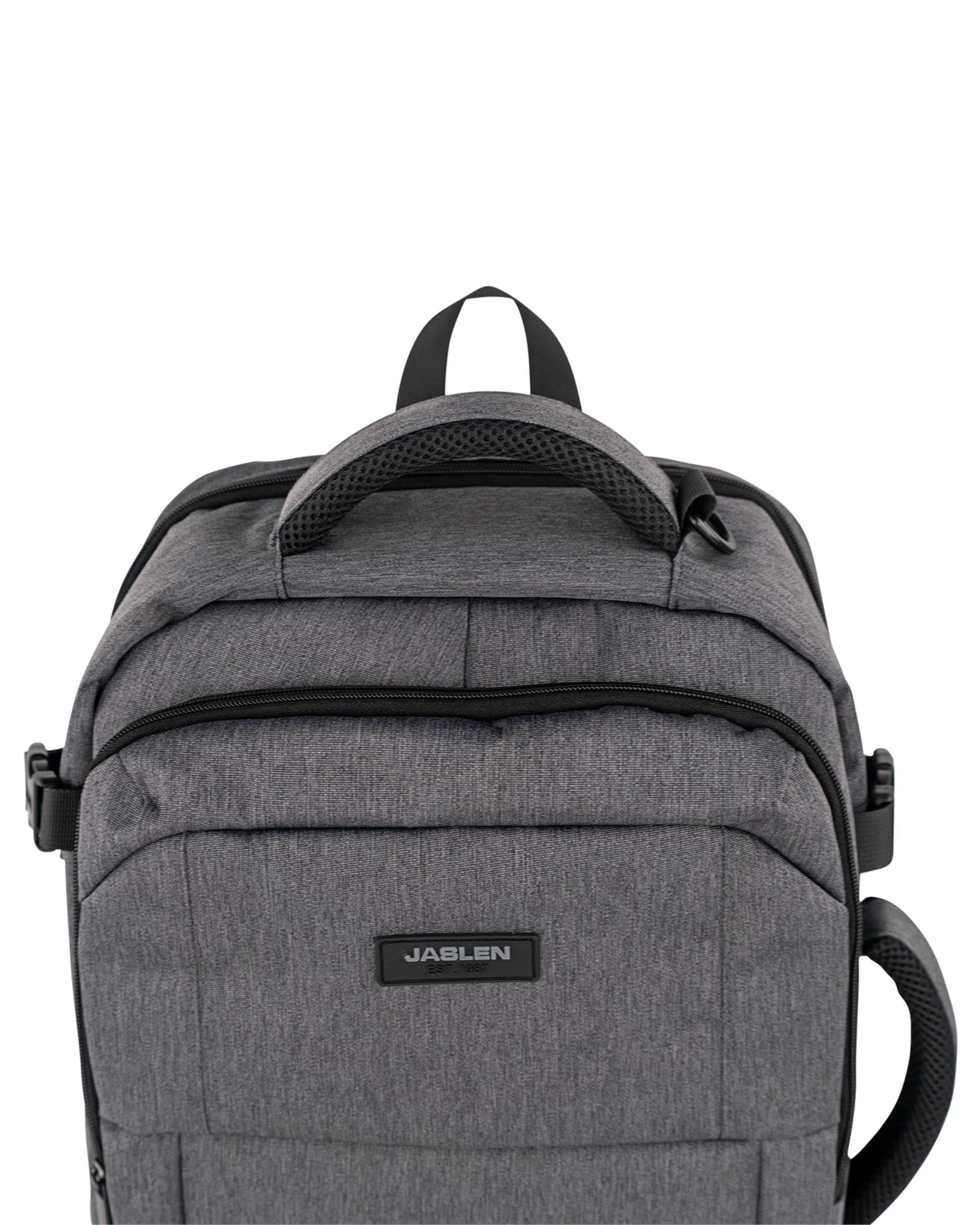 Bolsa de viaje cabina leeds con capacidad de 22l. - Jaslen - Gris Gris-4