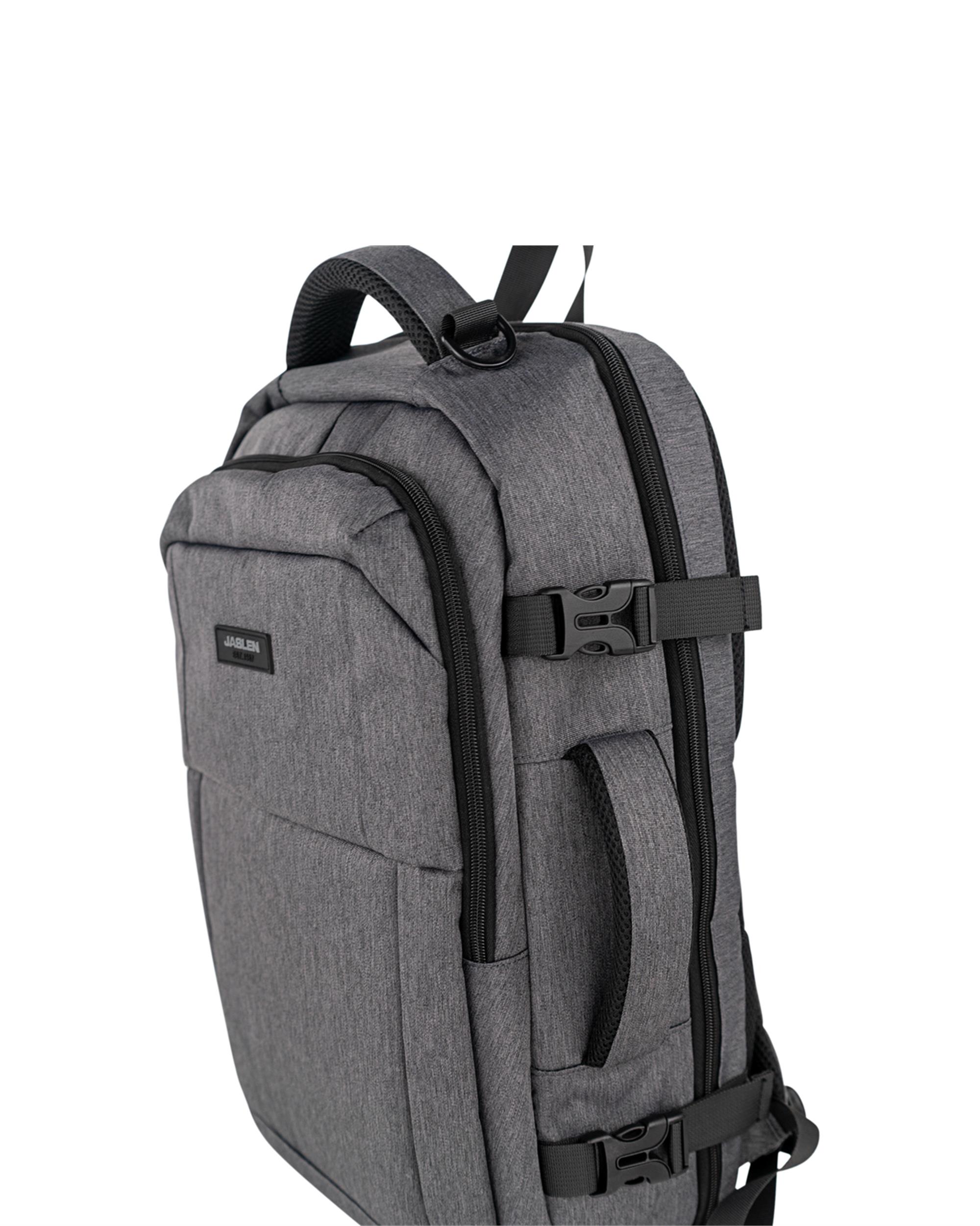 Bolsa de viaje cabina leeds con capacidad de 22l. - Jaslen - Gris Gris-6