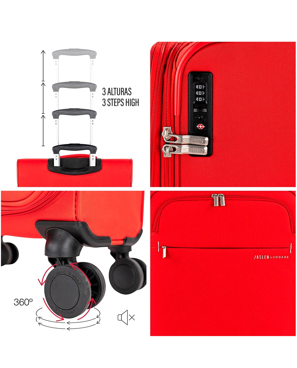 Juego de maletas (mediana y grande) Bradford semi-rígidas con