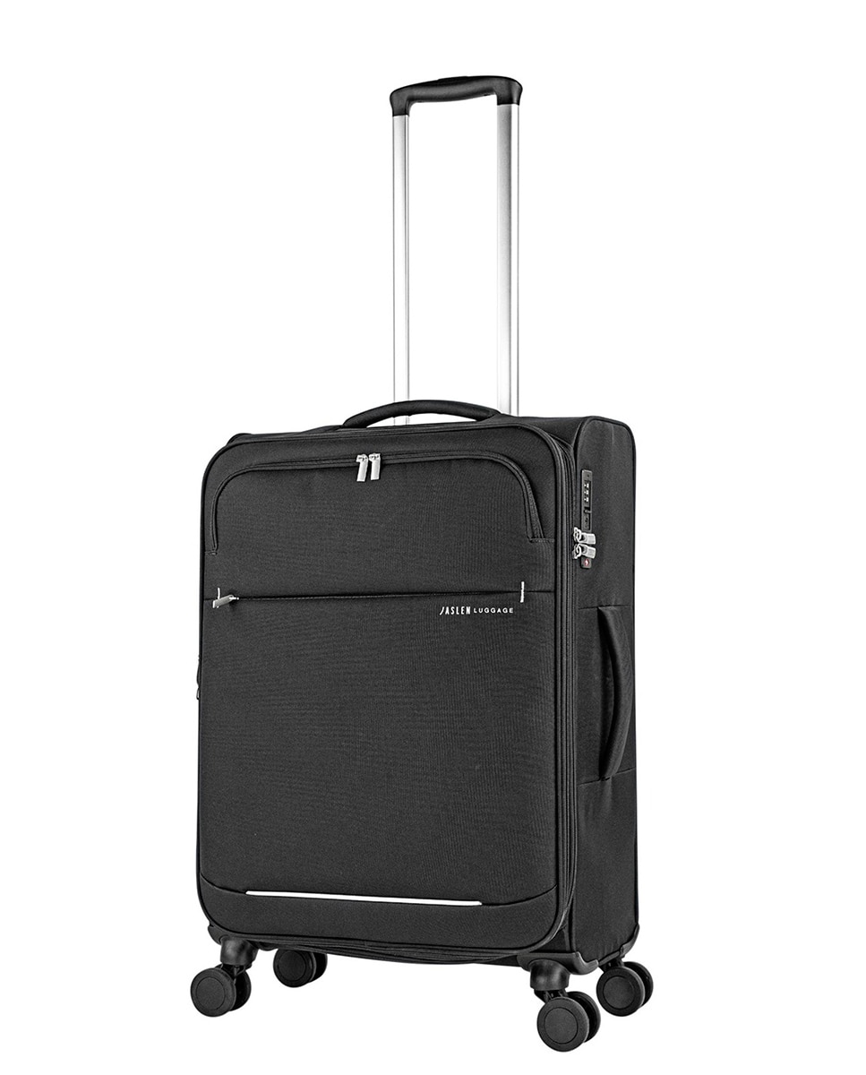 Maleta mediana bradford semi-rígida con capacidad de 58 l - Jaslen - Negro Negro-2