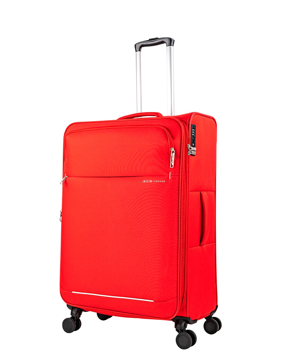 Maleta Grande Bradford semi-rígida con capacidad de 88 L - Jaslen - Rojo Rojo-2