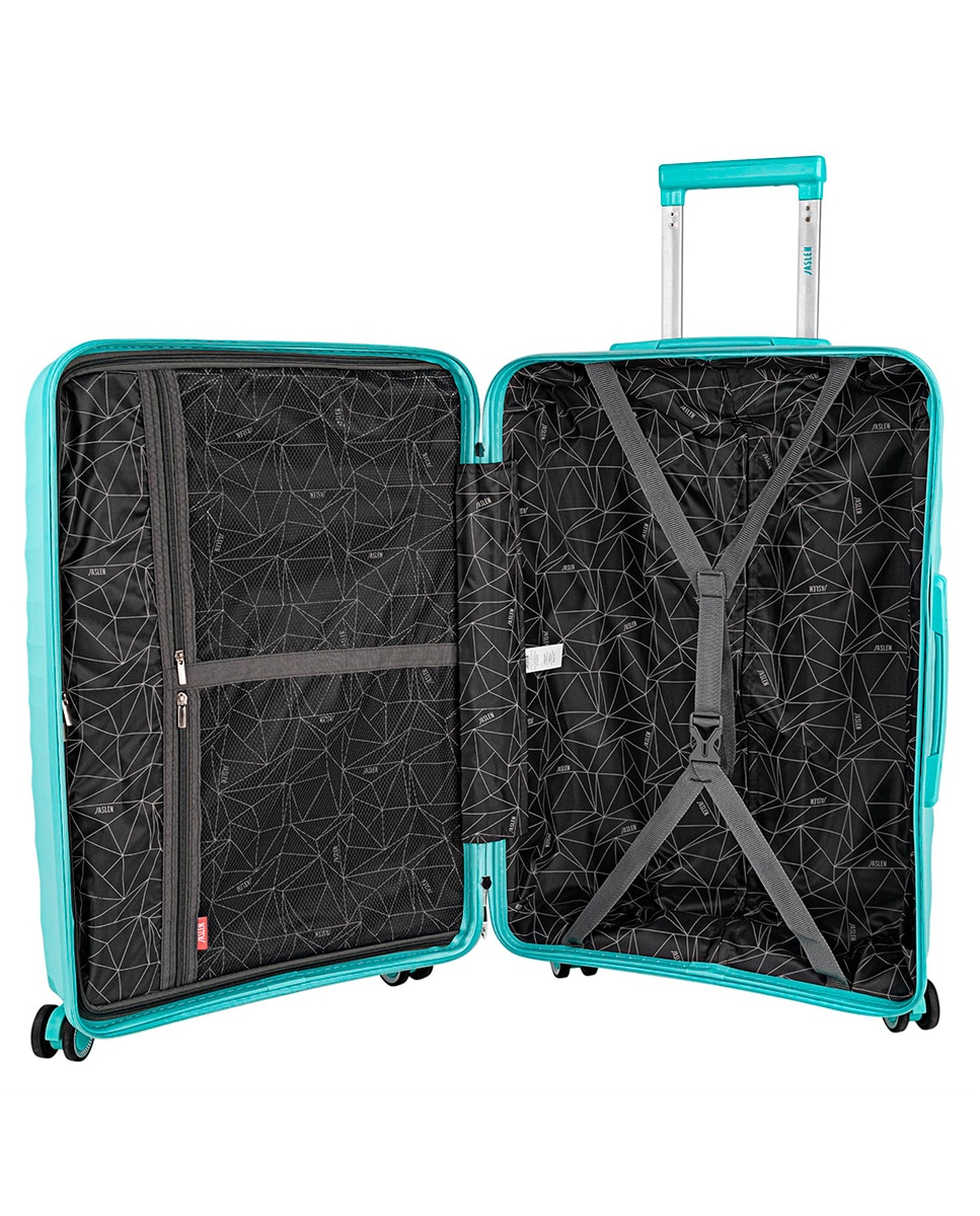 Imagen 6 de Maleta mediana crawley rígida con capacidad de 63 l. - Jaslen - Verde Verde