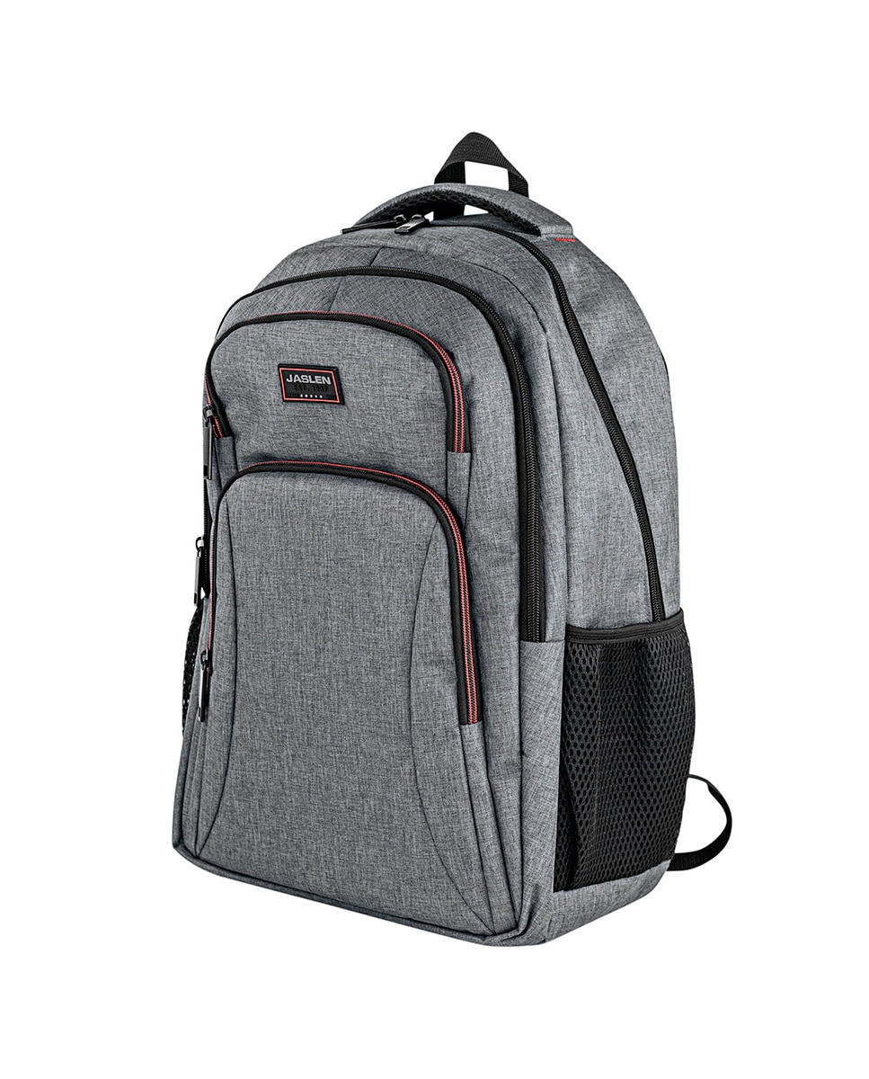 Mochila de viaje cabina newport para portatil de 15,6p - Jaslen - Gris Gris-1