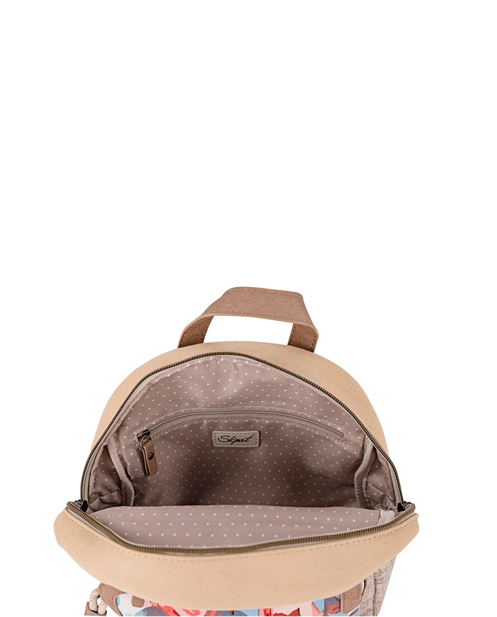 Mochila leyre con materiales seleccionados de alta calidad - SKPAT - Marrón Marrón-3