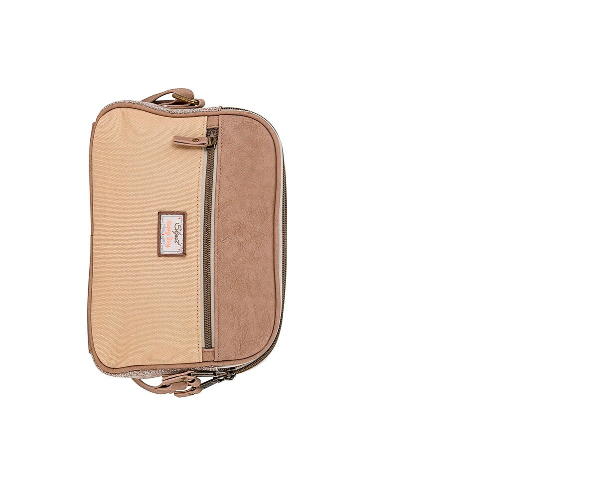 Bolso bandolera leyre con herrajes metálicos resistentes - SKPAT - Marrón Marrón-4