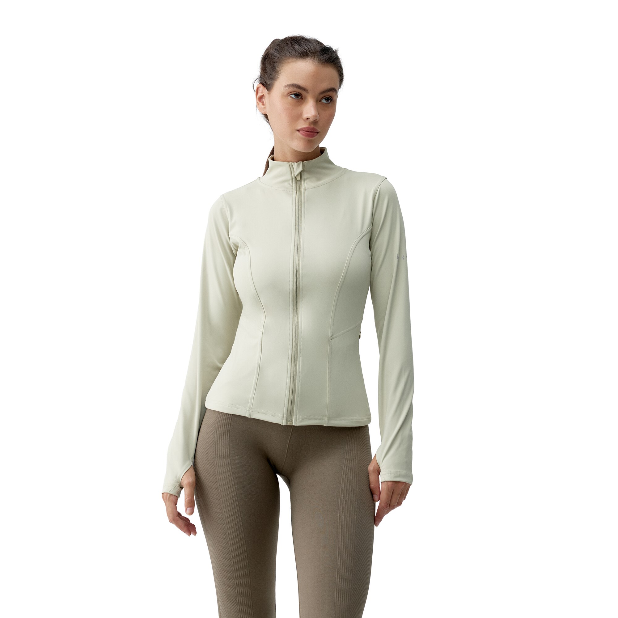 Born - Chaqueta de mujer Isoka Born Living Yoga.