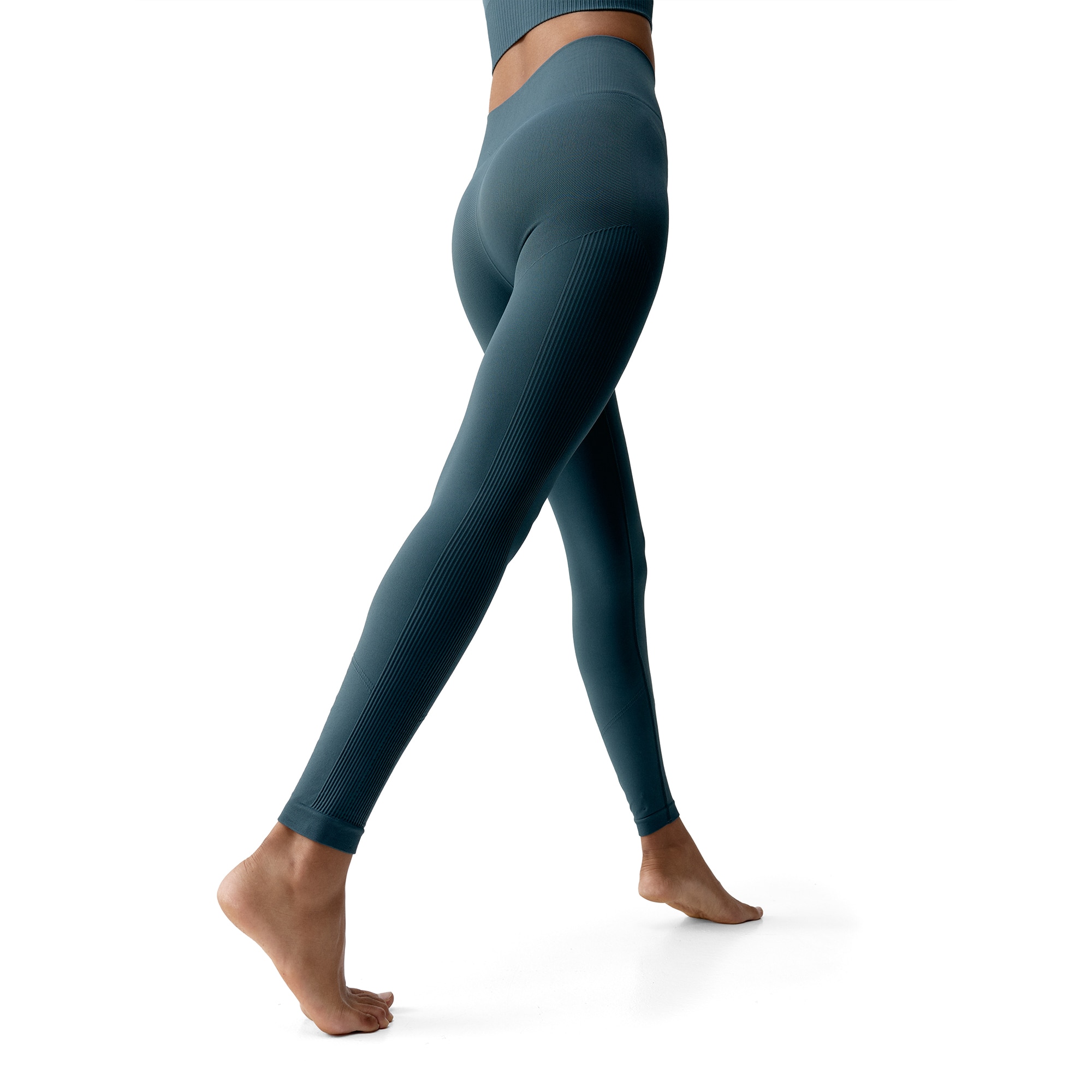 Malla de mujer Yami Born Living Yoga - Azul grisáceo Azul grisáceo-2