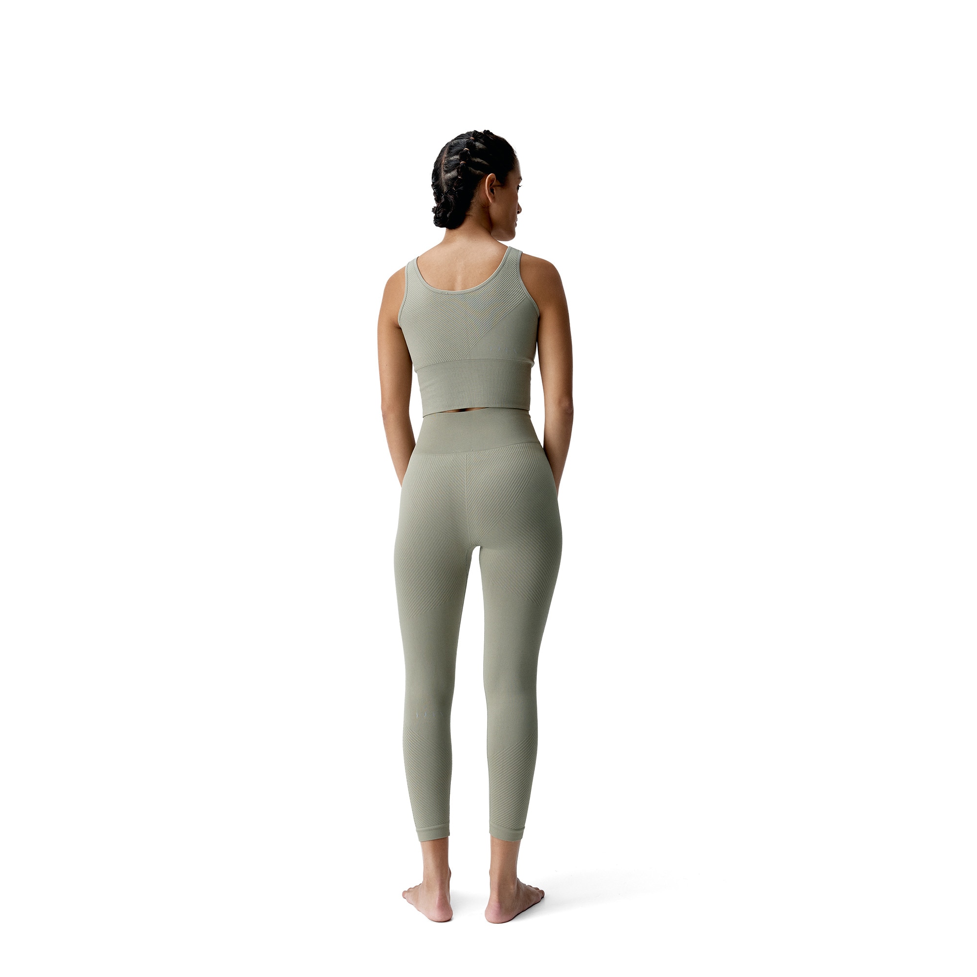 Malla de mujer Kitanda Born Living Yoga - Verde militar Verde militar-4