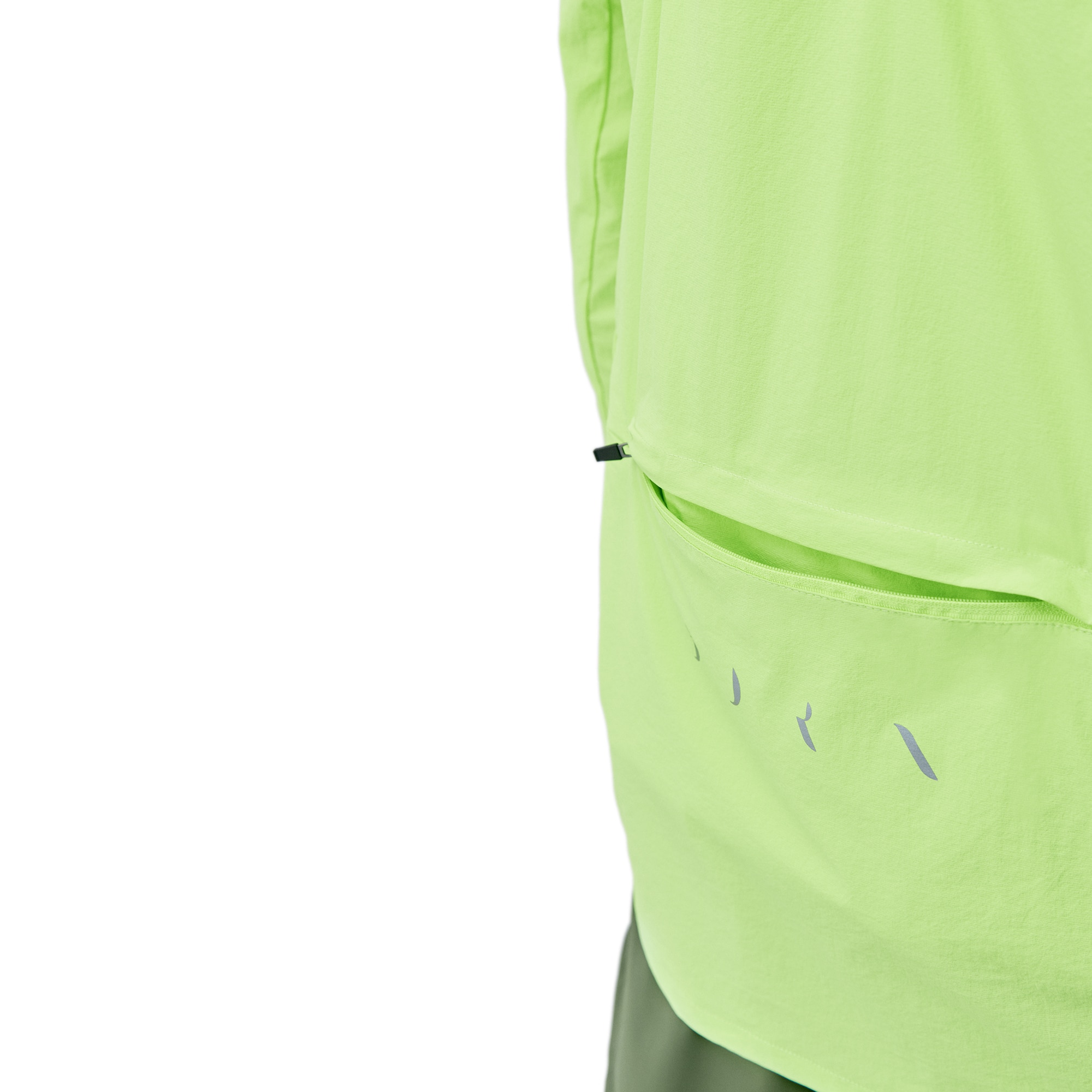 Chaqueta de hombre Nyasa Born Living Yoga - Verde neón Verde neón-3