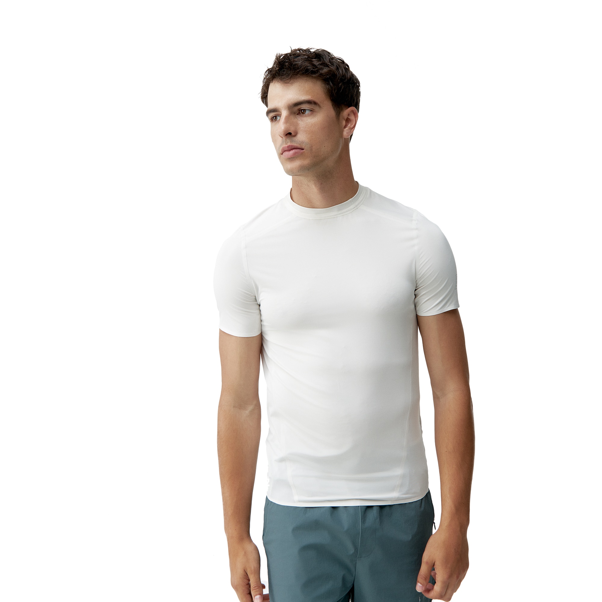 Born Camiseta de hombre Chad Living Yoga Verde neón