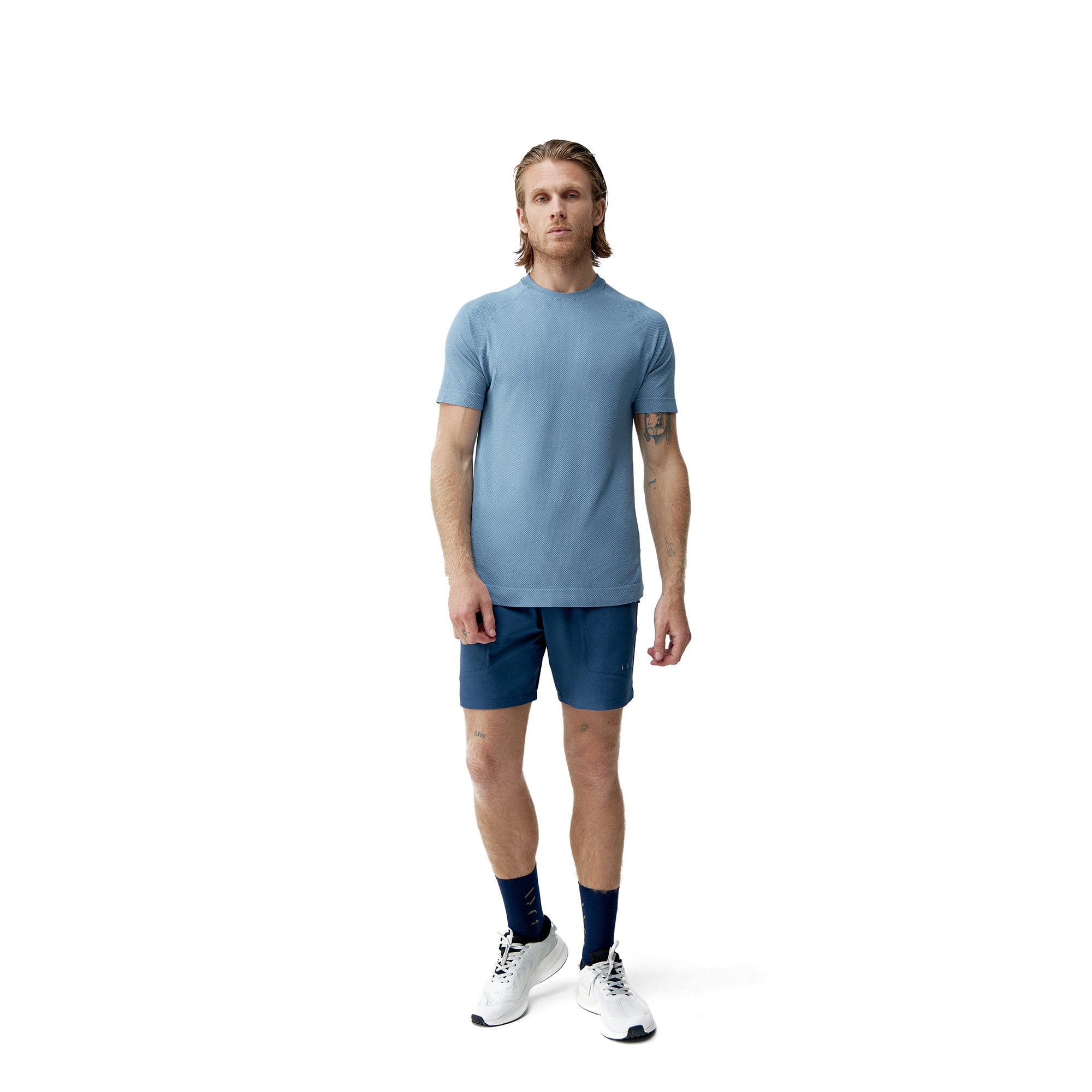 Camiseta de hombre Otawa Born Living Yoga - Azul grisáceo Azul celeste-4