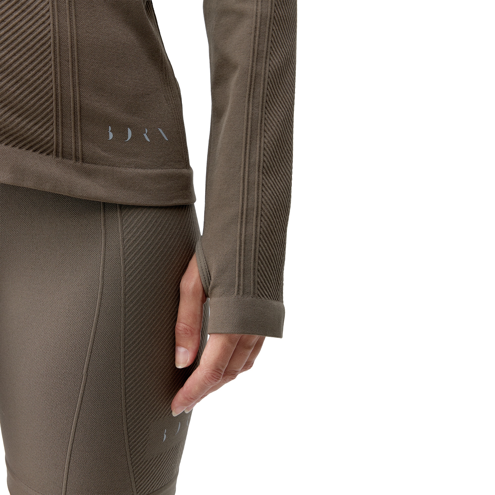 Imagen 3 de Chaqueta de Mujer India BORN - Nuez Nuez