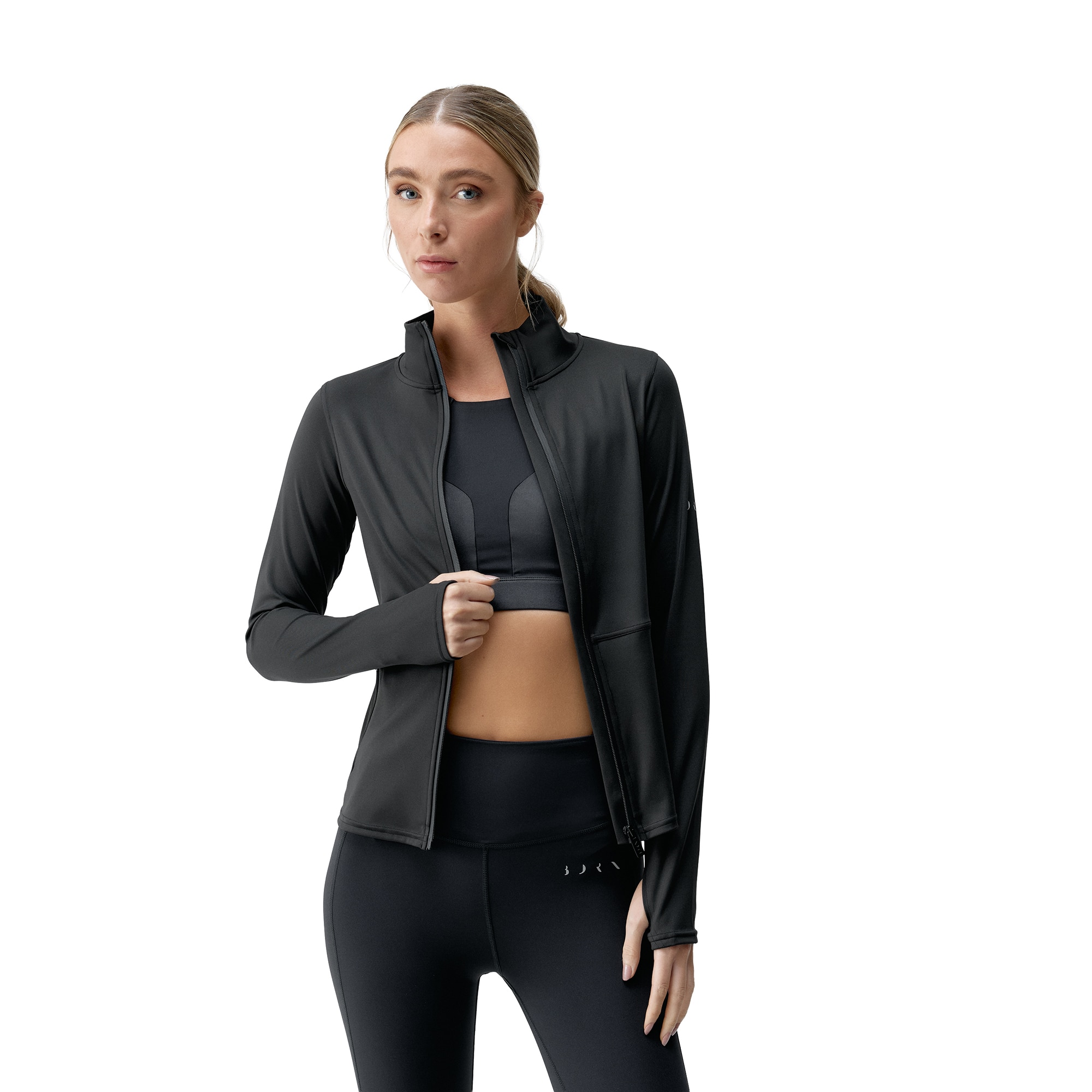 Chaqueta de mujer Ivet Born Living Yoga - Negro Negro-3