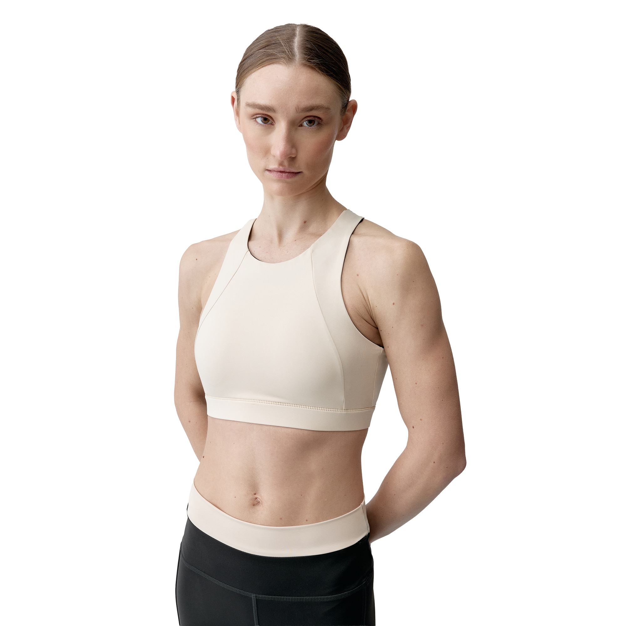 Top de Mujer Fiorella BORN - Negro / Natural Negro / Natural-3