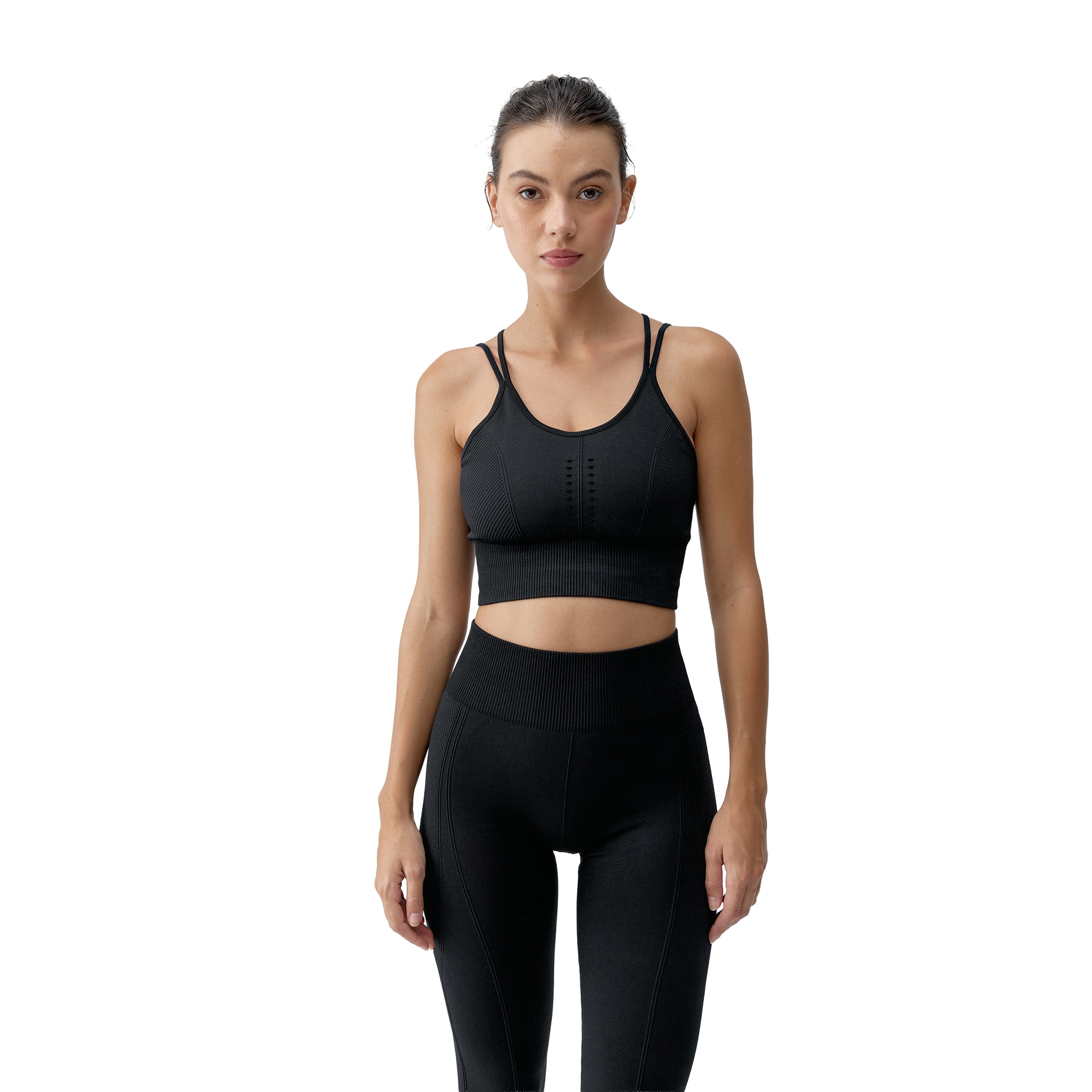 Top de Mujer India BORN - Negro Negro-1