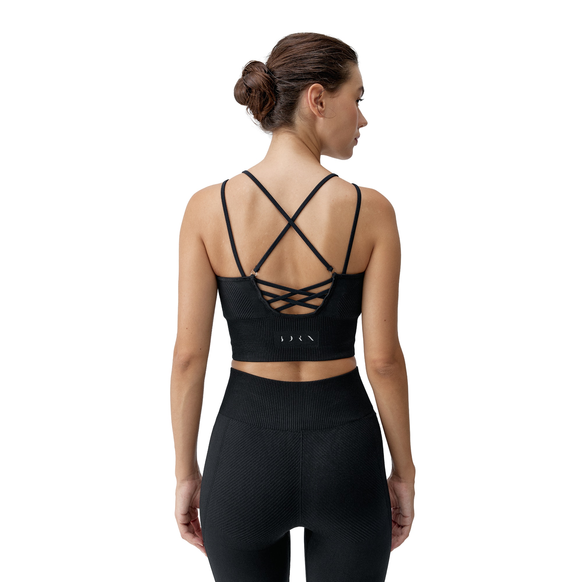 Top de Mujer India BORN - Negro Negro-2