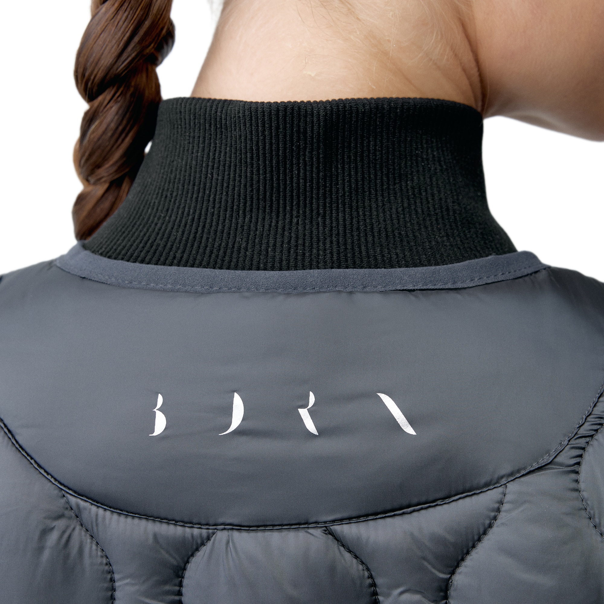 Chaleco de mujer Kenal Born Living Yoga - Gris oscuro metalizado Gris oscuro metalizado-4