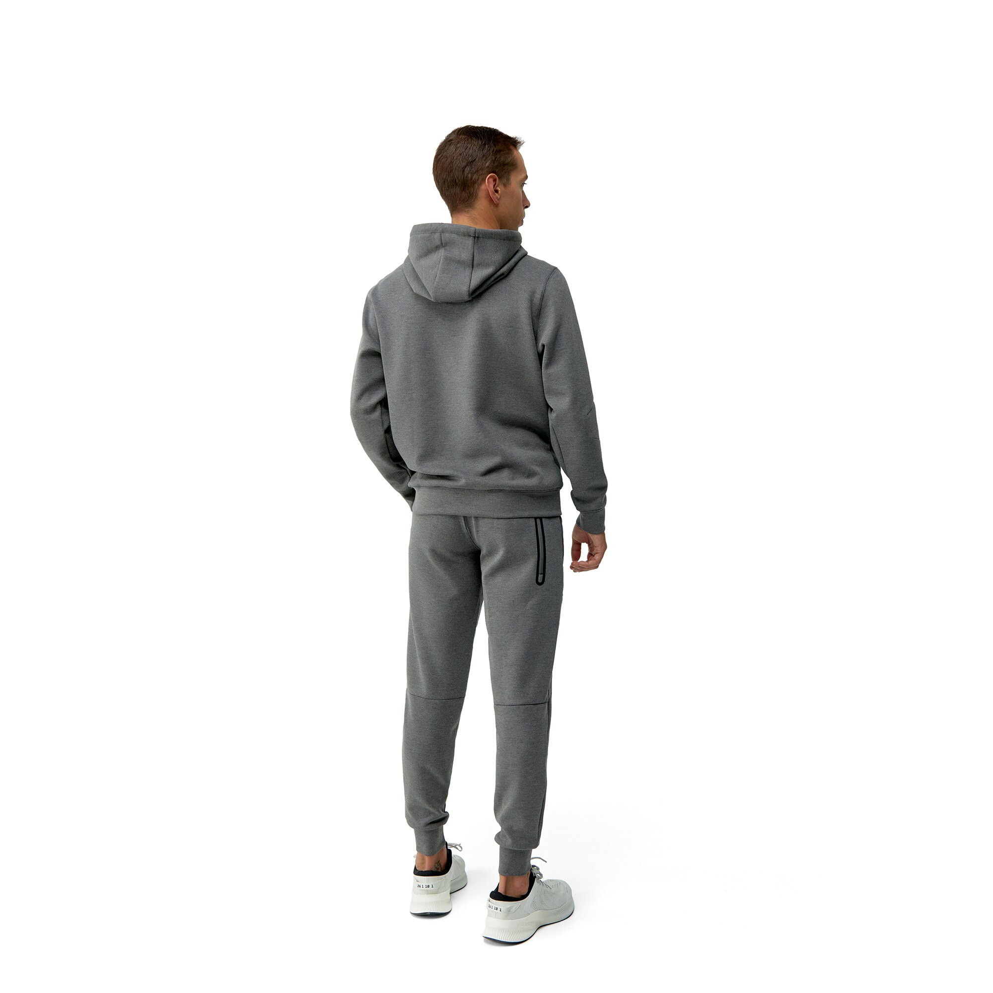 Sudadera de hombre Waikato Born Living Yoga - Gris Piedra Gris Piedra-4