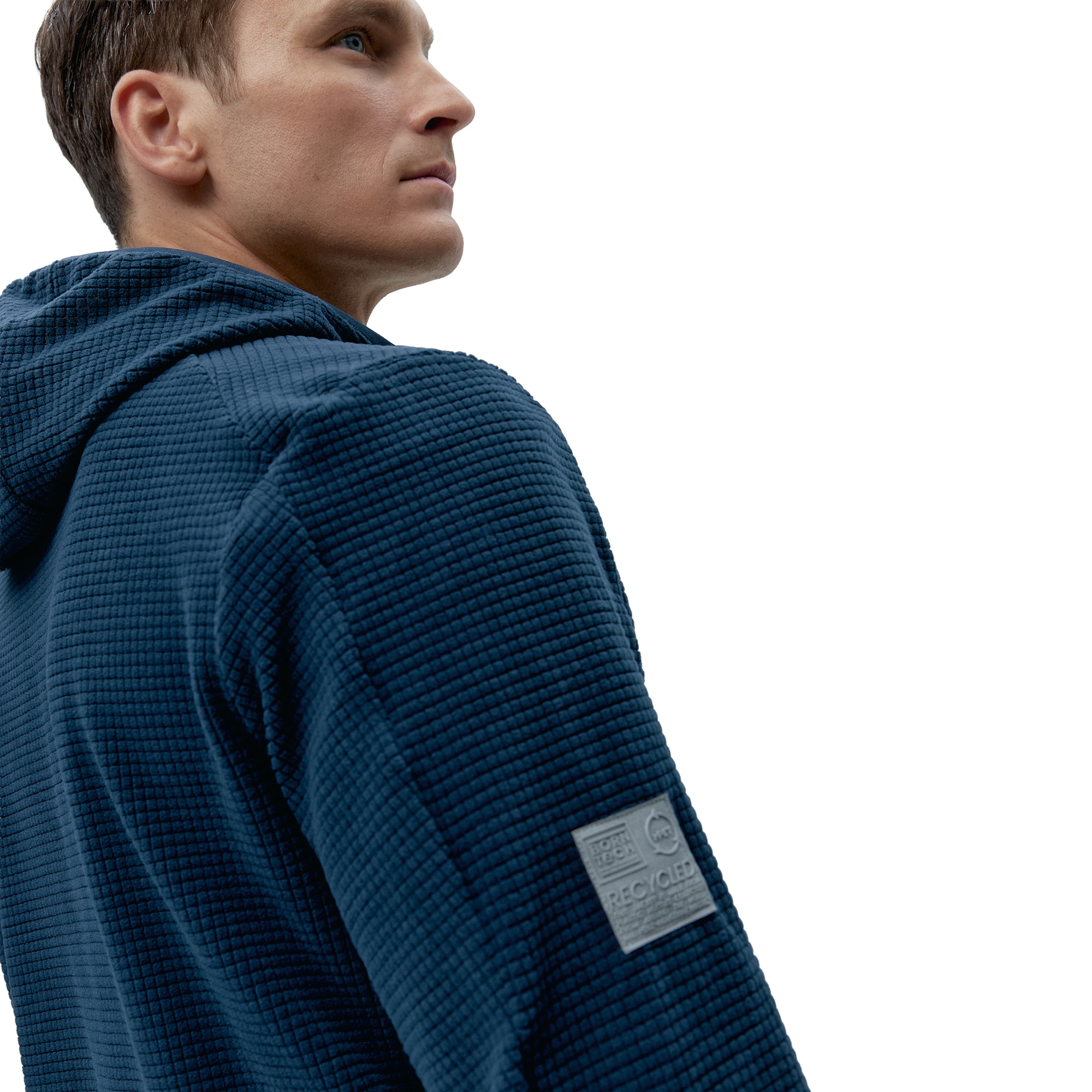 Chaqueta de hombre Baikal Born Living Yoga - Azul denim Azul denim-4