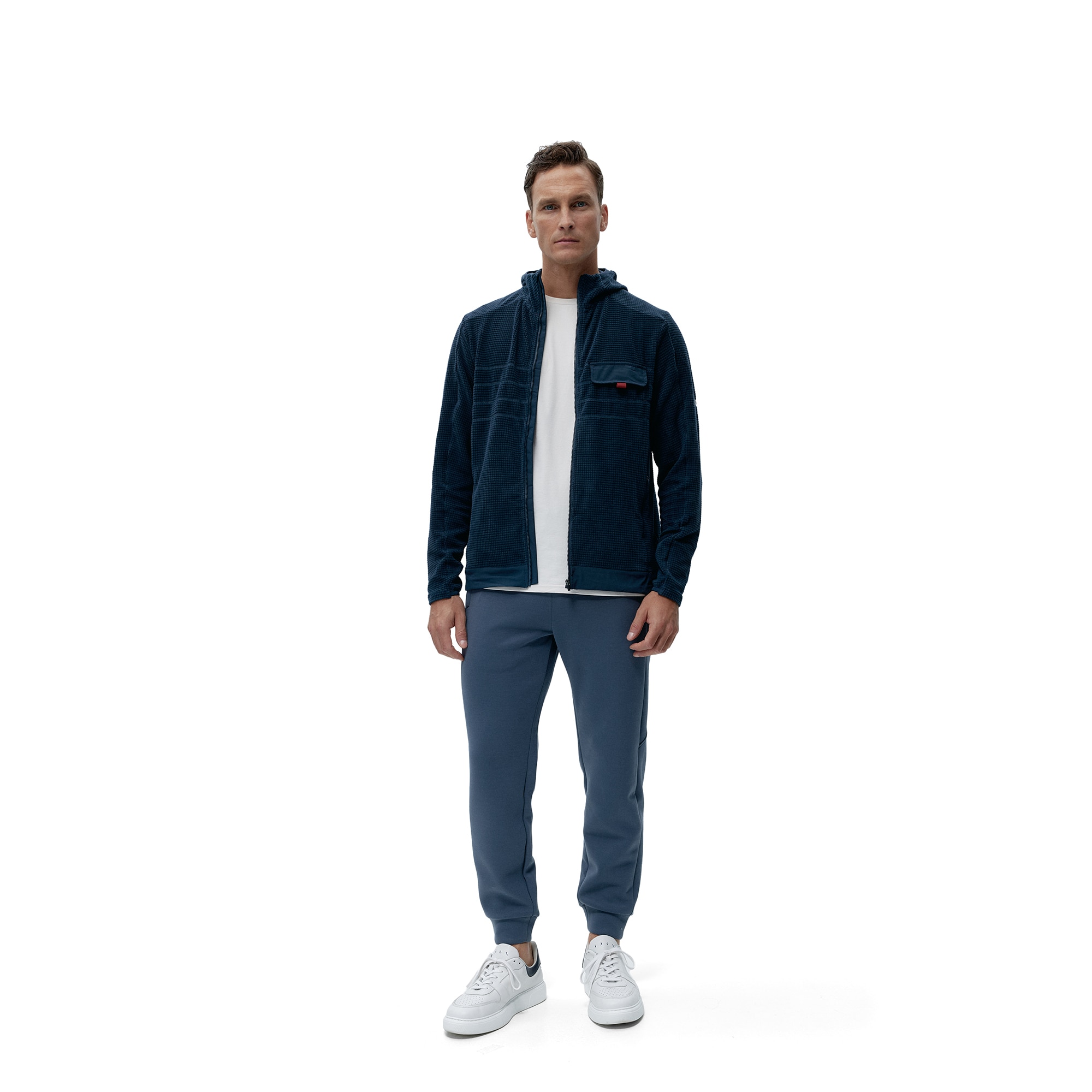 Chaqueta de hombre Baikal Born Living Yoga - Azul denim Azul denim-5