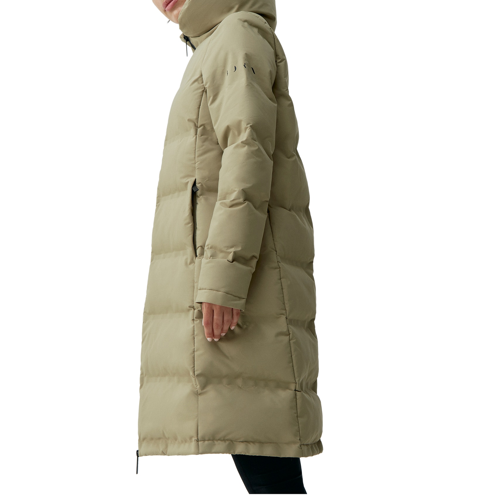 Chaqueta de mujer Coat Born Living Yoga - Beige Beige-2