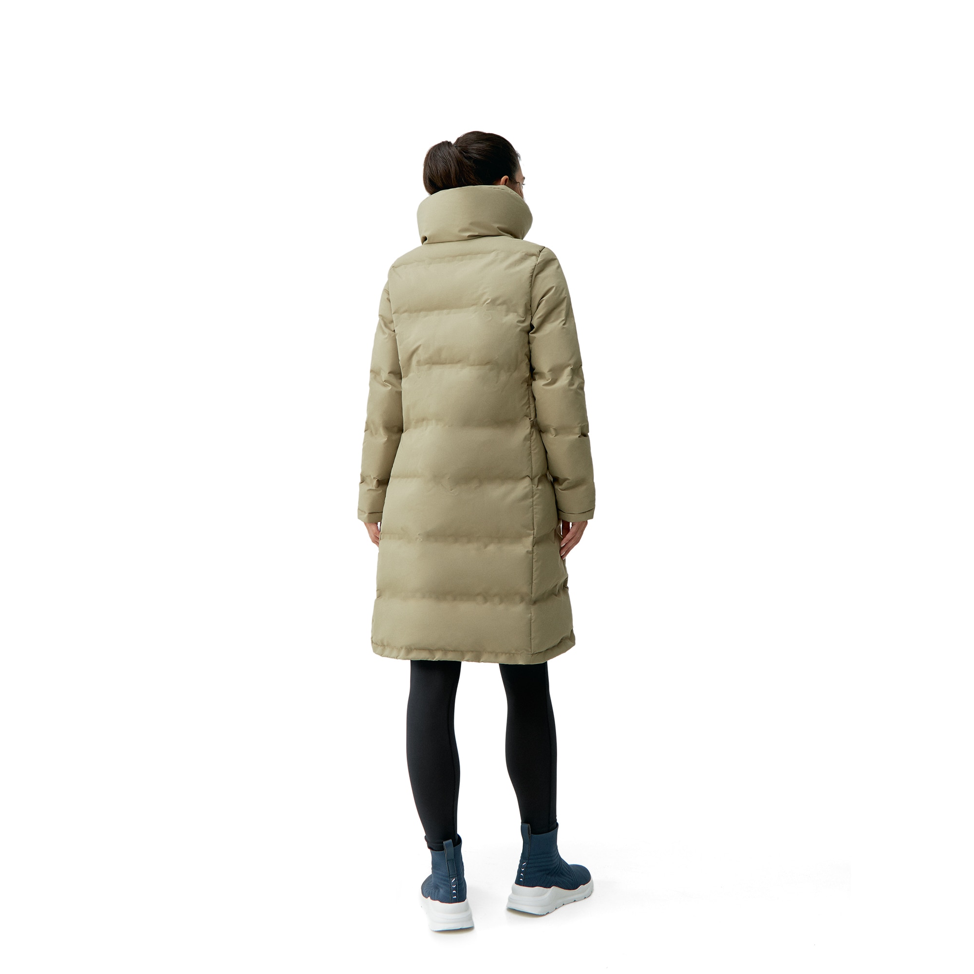 Chaqueta de mujer Coat Born Living Yoga - Beige Beige-4