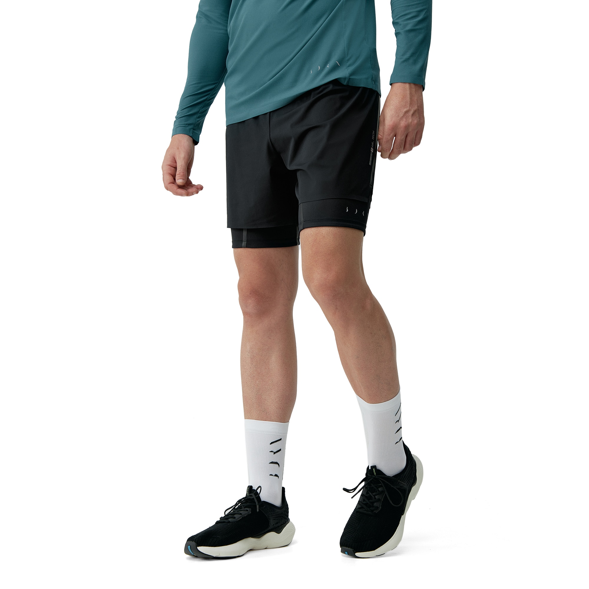 Short de Hombre Kuban BORN - Negro Negro-1