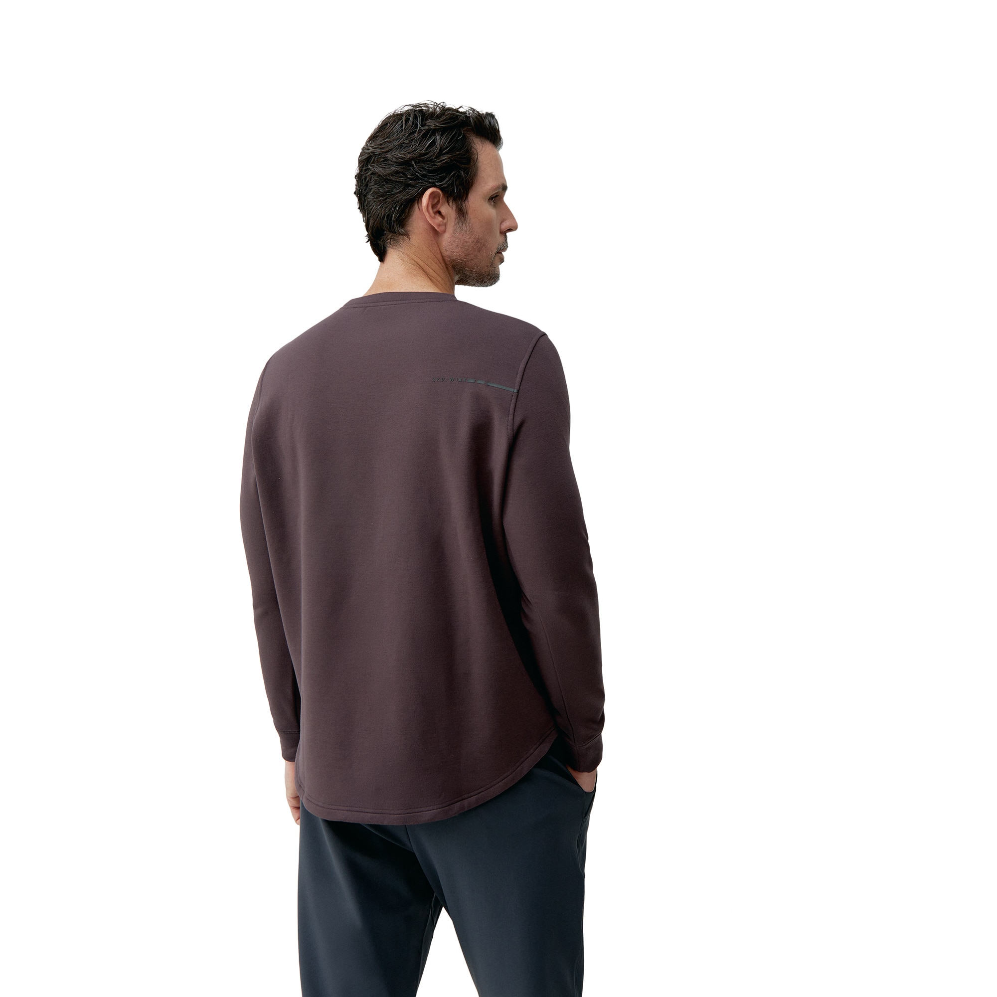 Sudadera de hombre Erie Born Living Yoga - Vino Vino-2